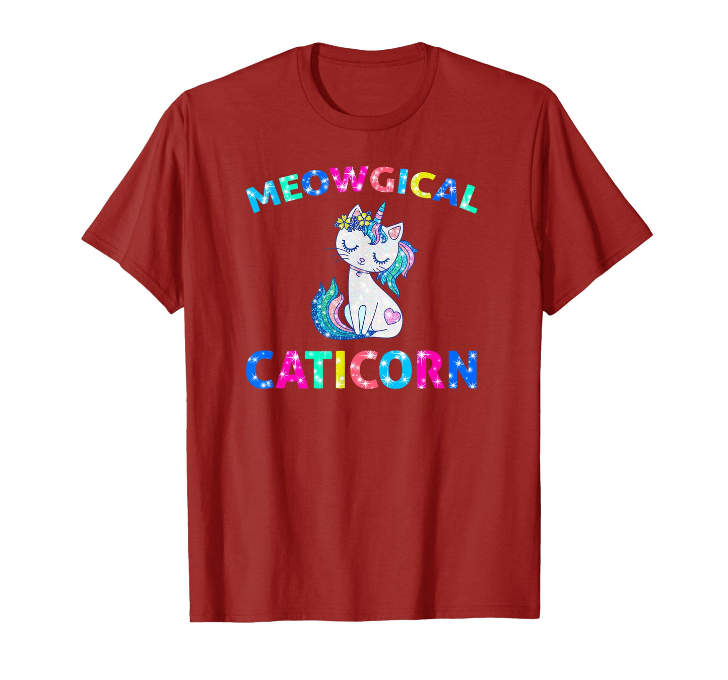 Meowgical Caticorn Shirt Unicorn Cat Kittycorn T-Shirt