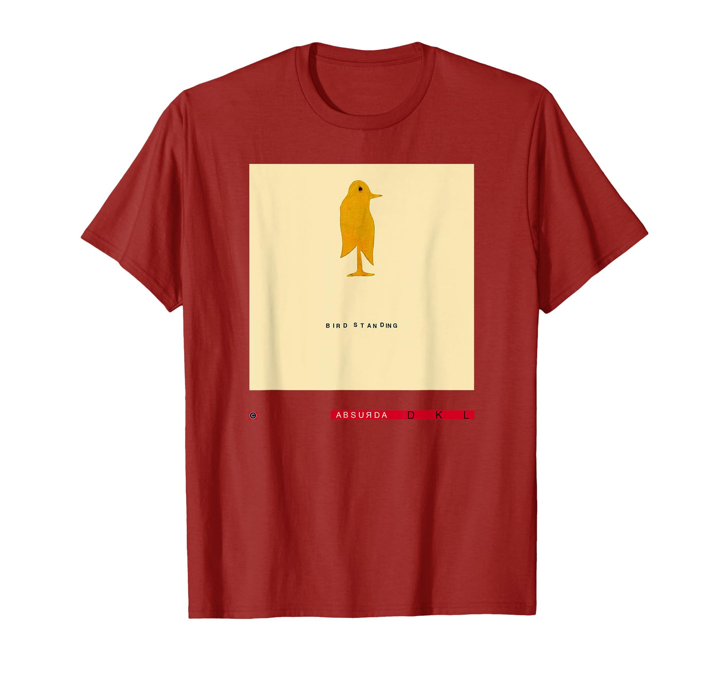STUDIO: DAVID LYNCH BIRD STANDING T-SHIRT T-Shirt