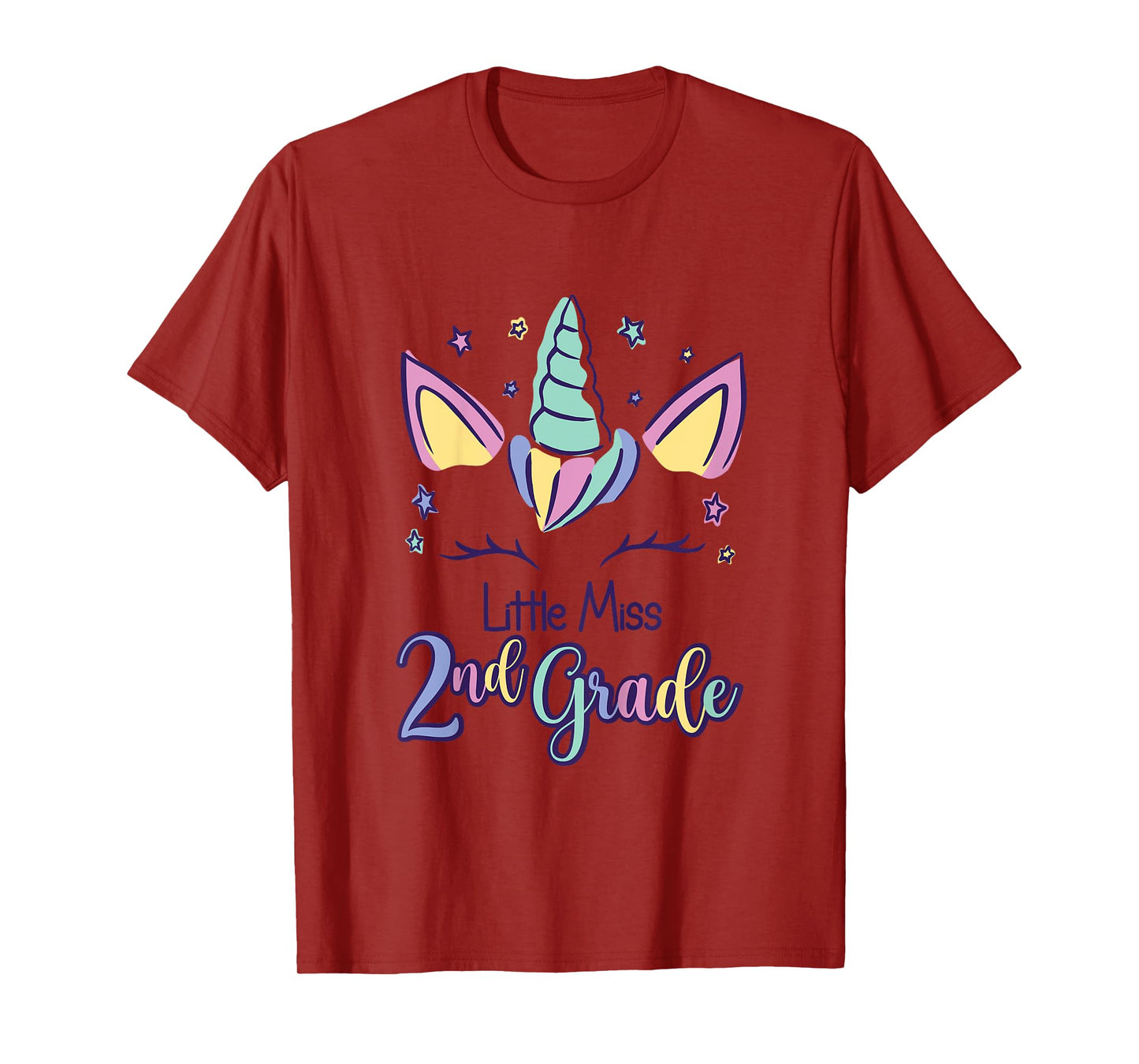 Little Miss Second Grade 2025 2nd Grade Back to School T-Shirt