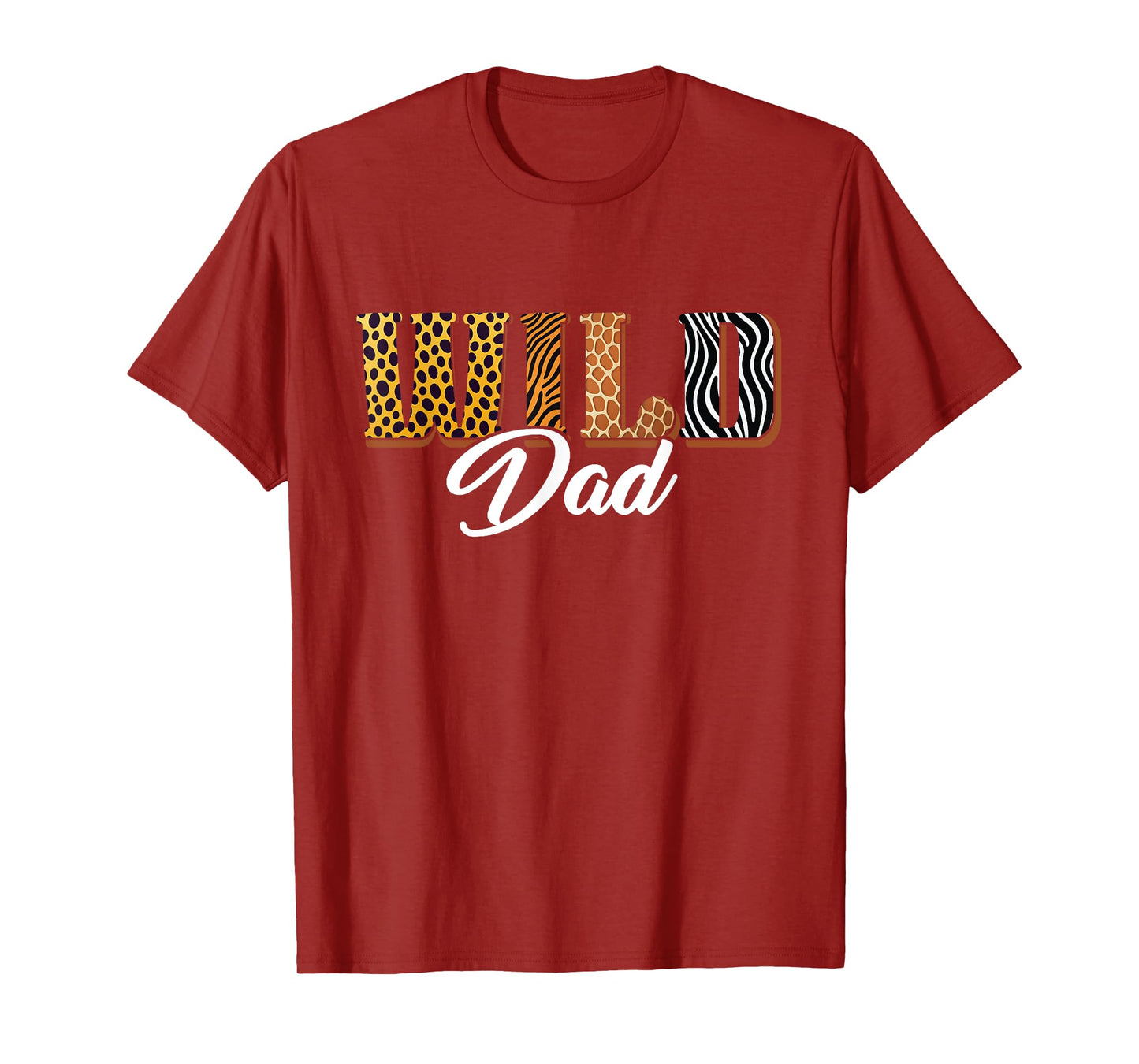 Wild Dad Zoo Safari Jungle Animal Birthday Matching Family T-Shirt