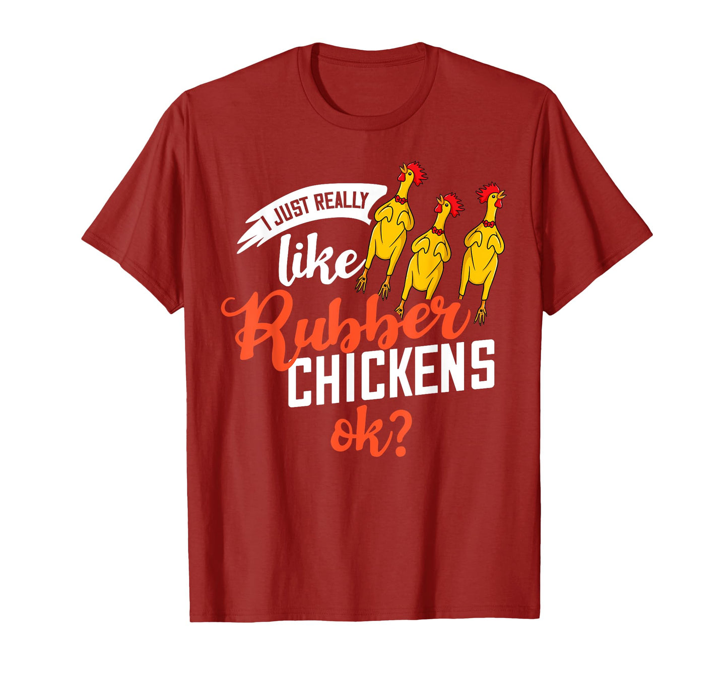 Rubber Chicken Screaming Costume T-Shirt