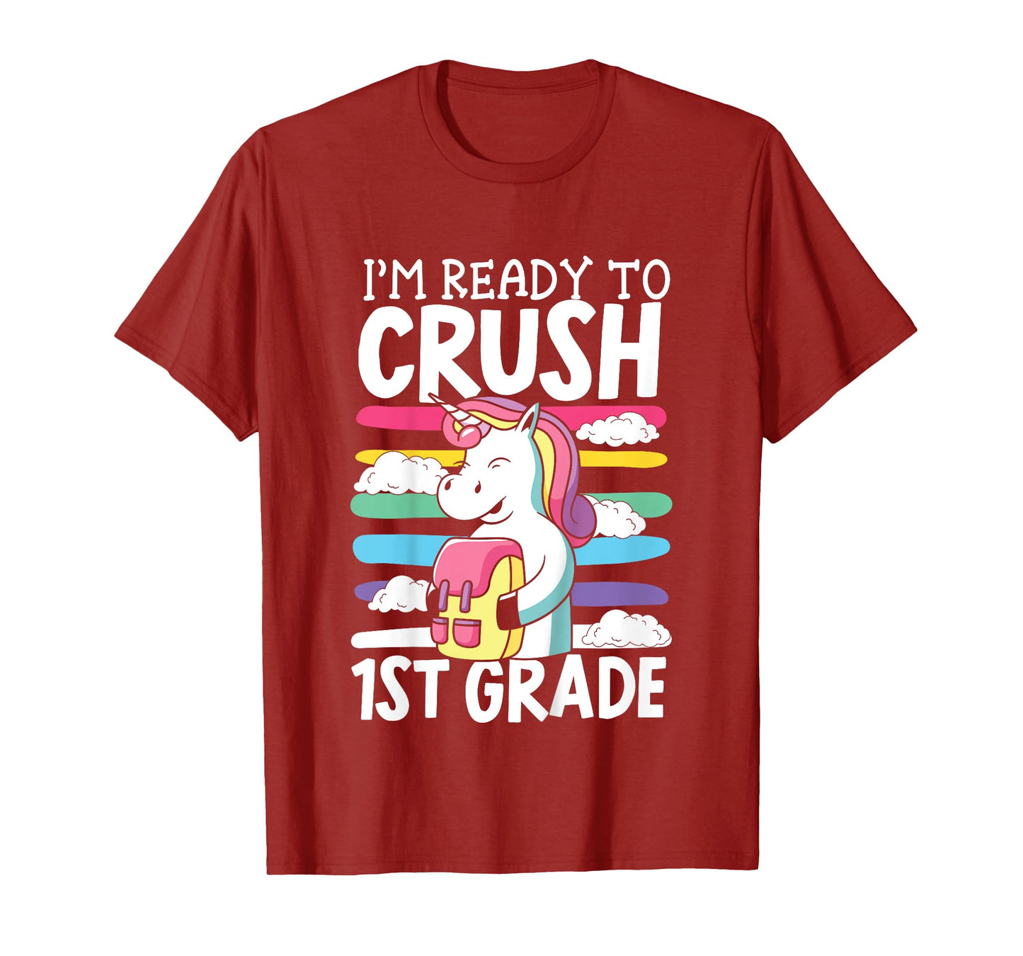 Kids I'm Ready To Crush First Day Of School Back To School T-Shirt