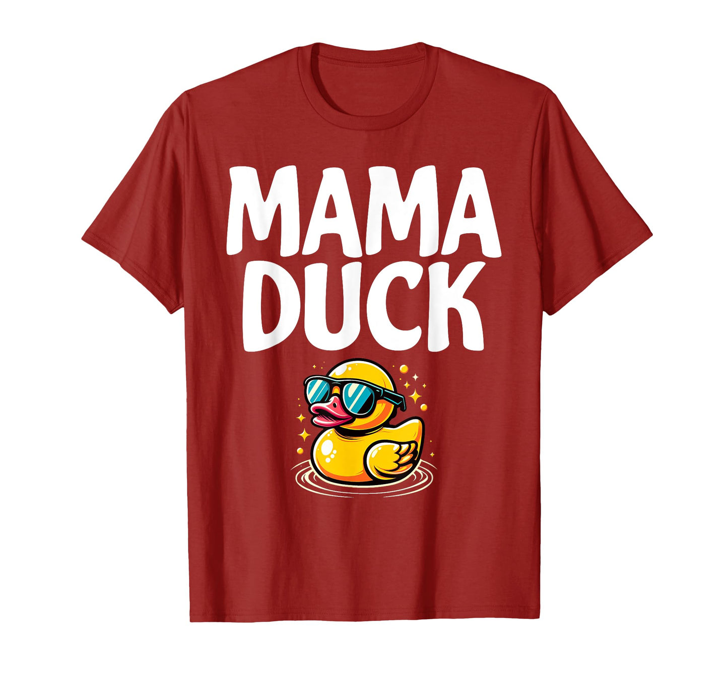 Crazy Duck Lady Funny Duck Lover Gifts Girls Rubber Duck Mom T-Shirt