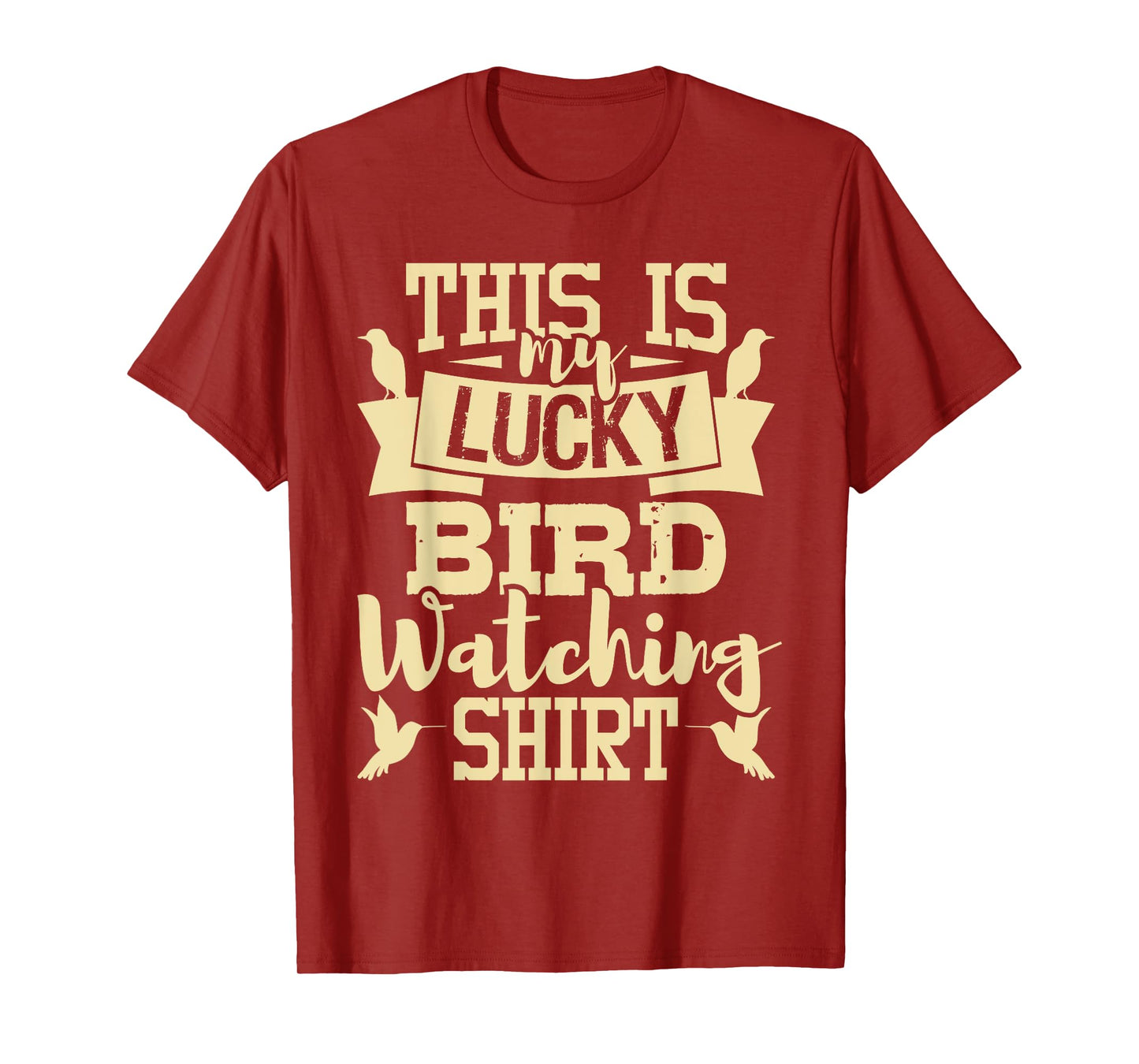 This Is My Lucky Bird Watching Shirt - Birding Birder T-Shirt