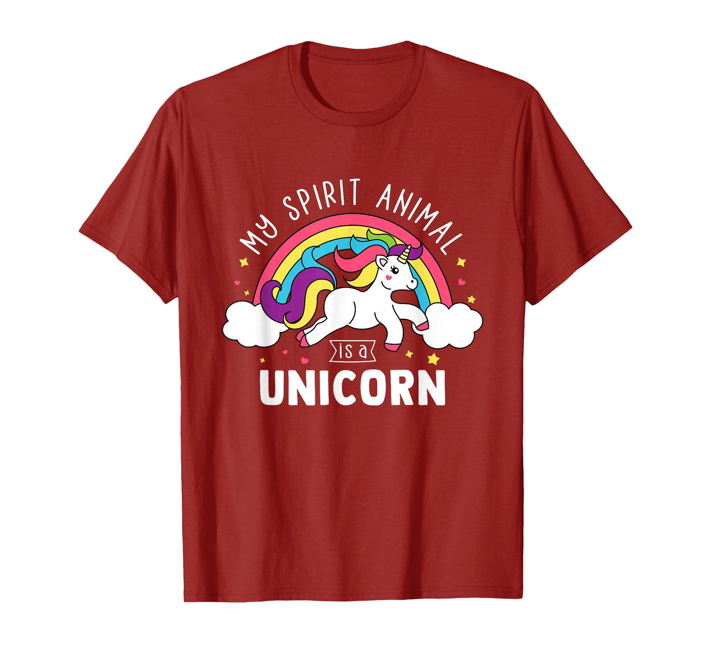 My Spirit Animal Is A Unicorn - Cute Unicorn Gift T-Shirt