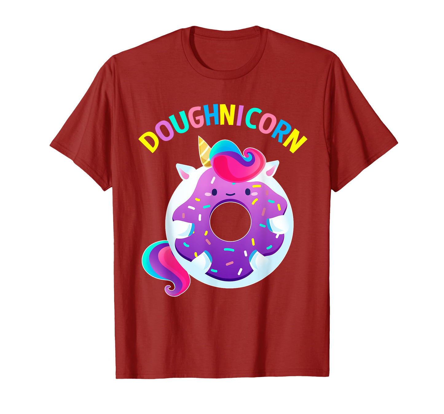Cute Donut Unicorn Doughnicorn Gifts Squad for Women Girls T-Shirt