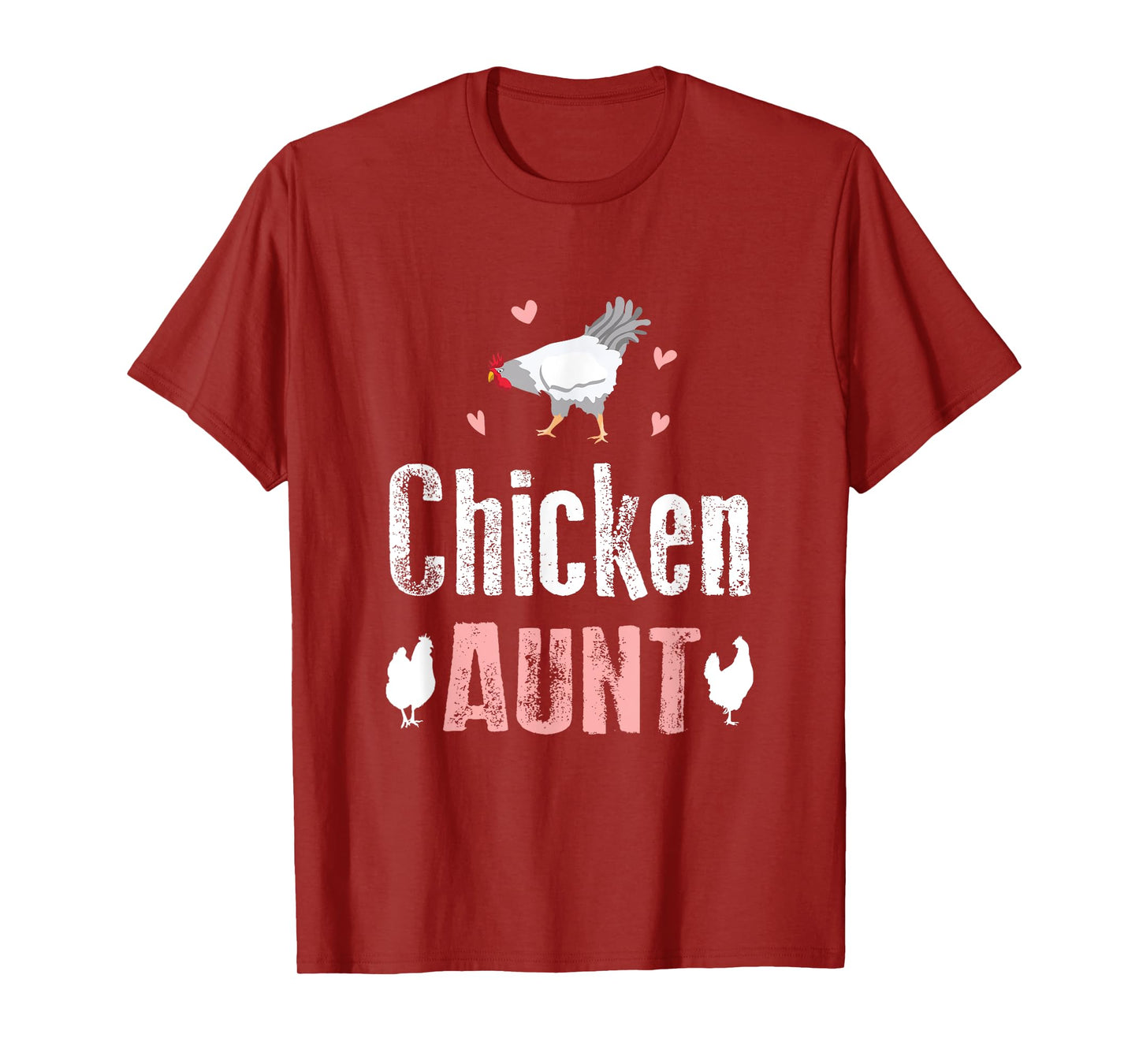 Chicken Aunt Auntie Farm T-Shirt
