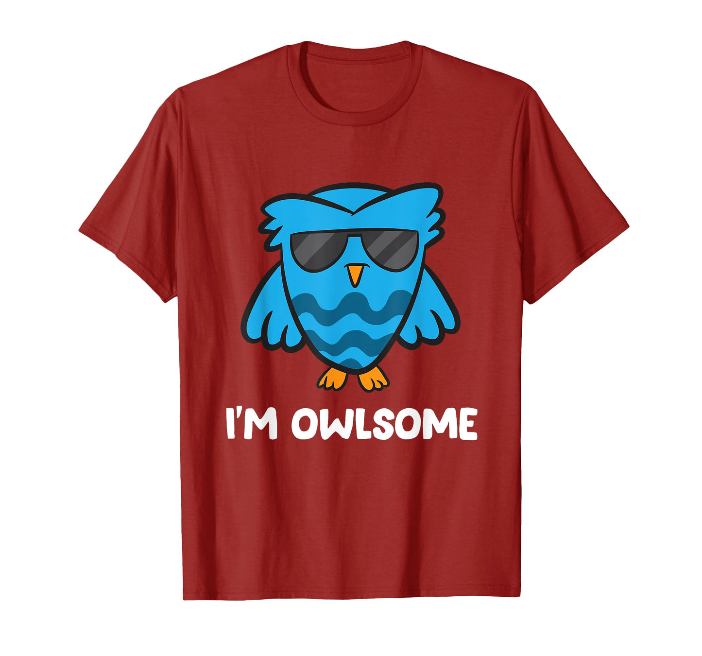 I'm Owlsome Bird Love Owl T-Shirt