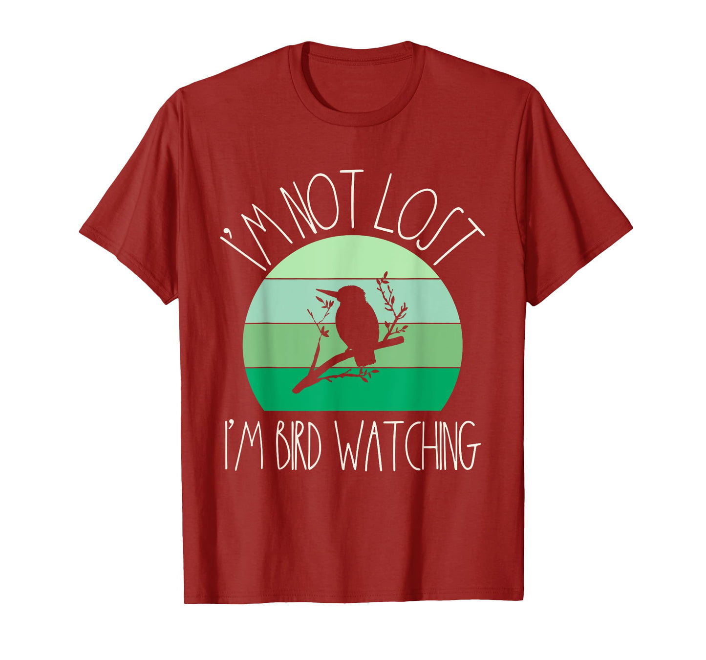 Funny Birder Retro Women Birding Ornithology Bird Watcher T-Shirt