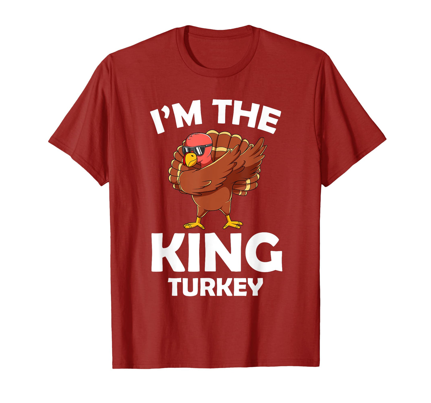 King Turkey Family Group Matching Thanksgiving Party Gift T-Shirt