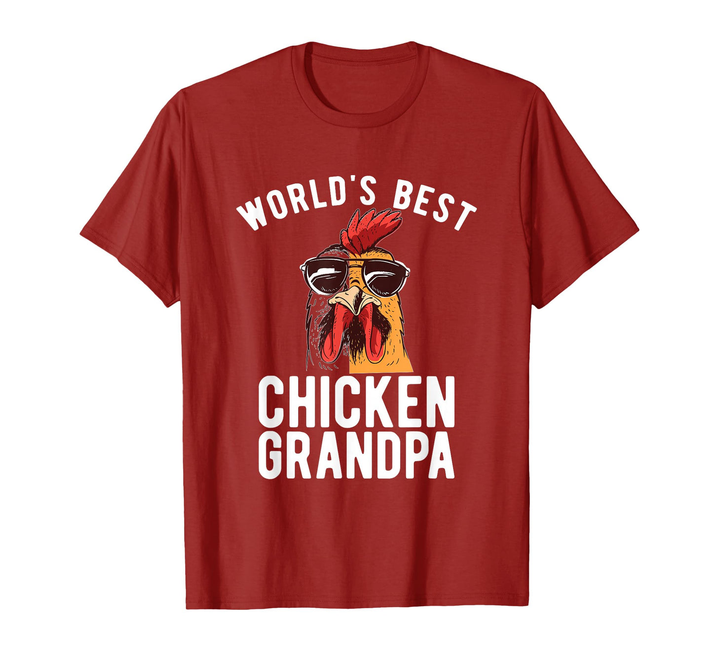 Worlds best Chicken Grandpa Hen Chicken Lover T-Shirt