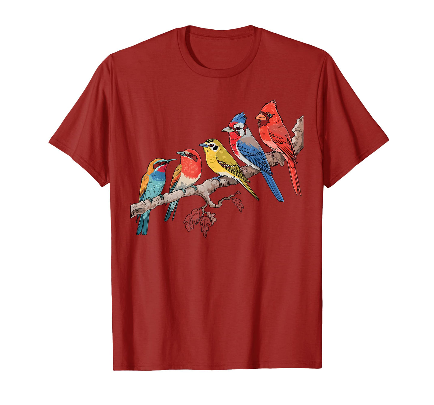 Birds On A Branch Birding Bird Watching Bird Watcher T-Shirt
