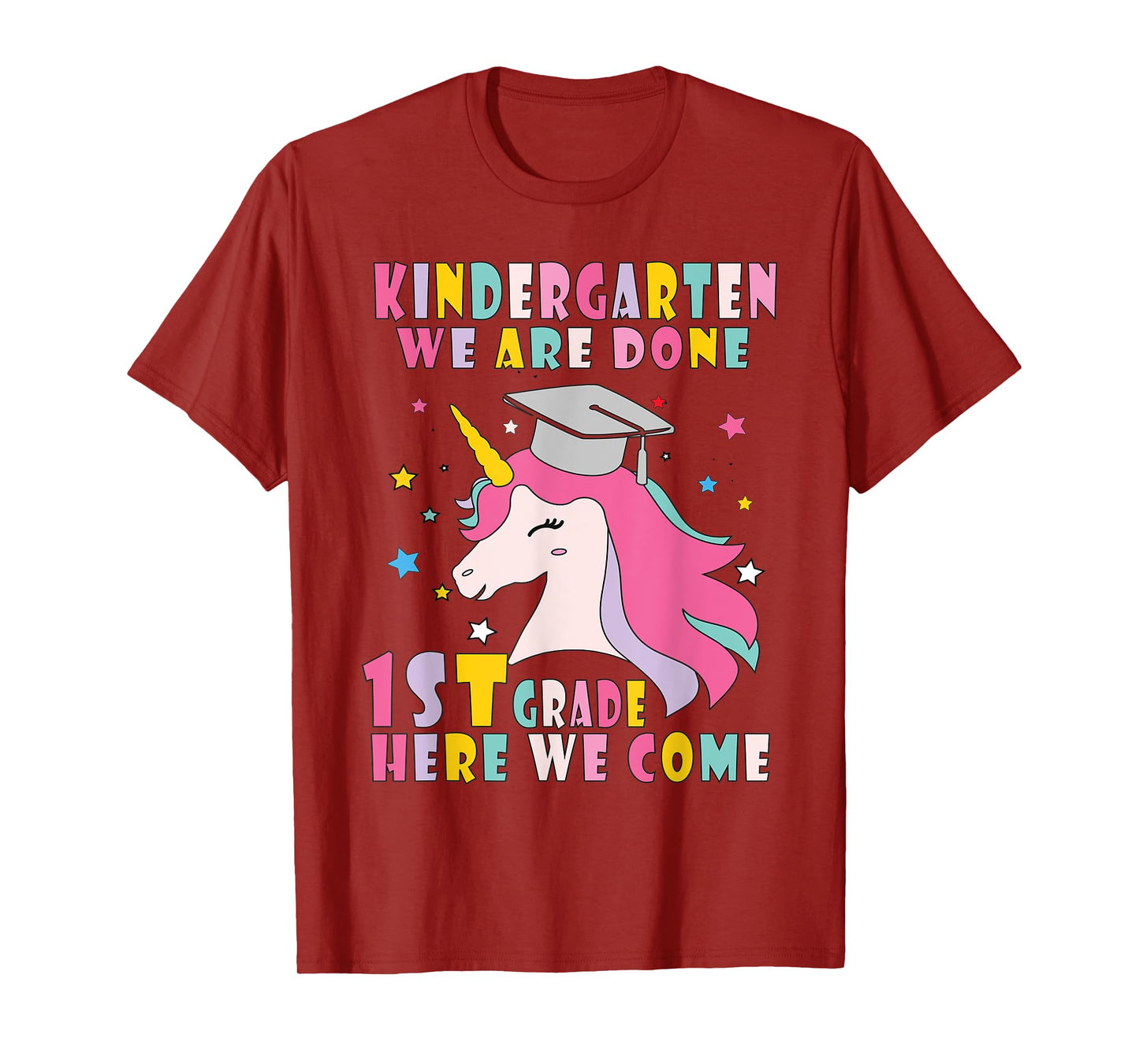 Kindergarten Graduation Magical Unicorn T-Shirt