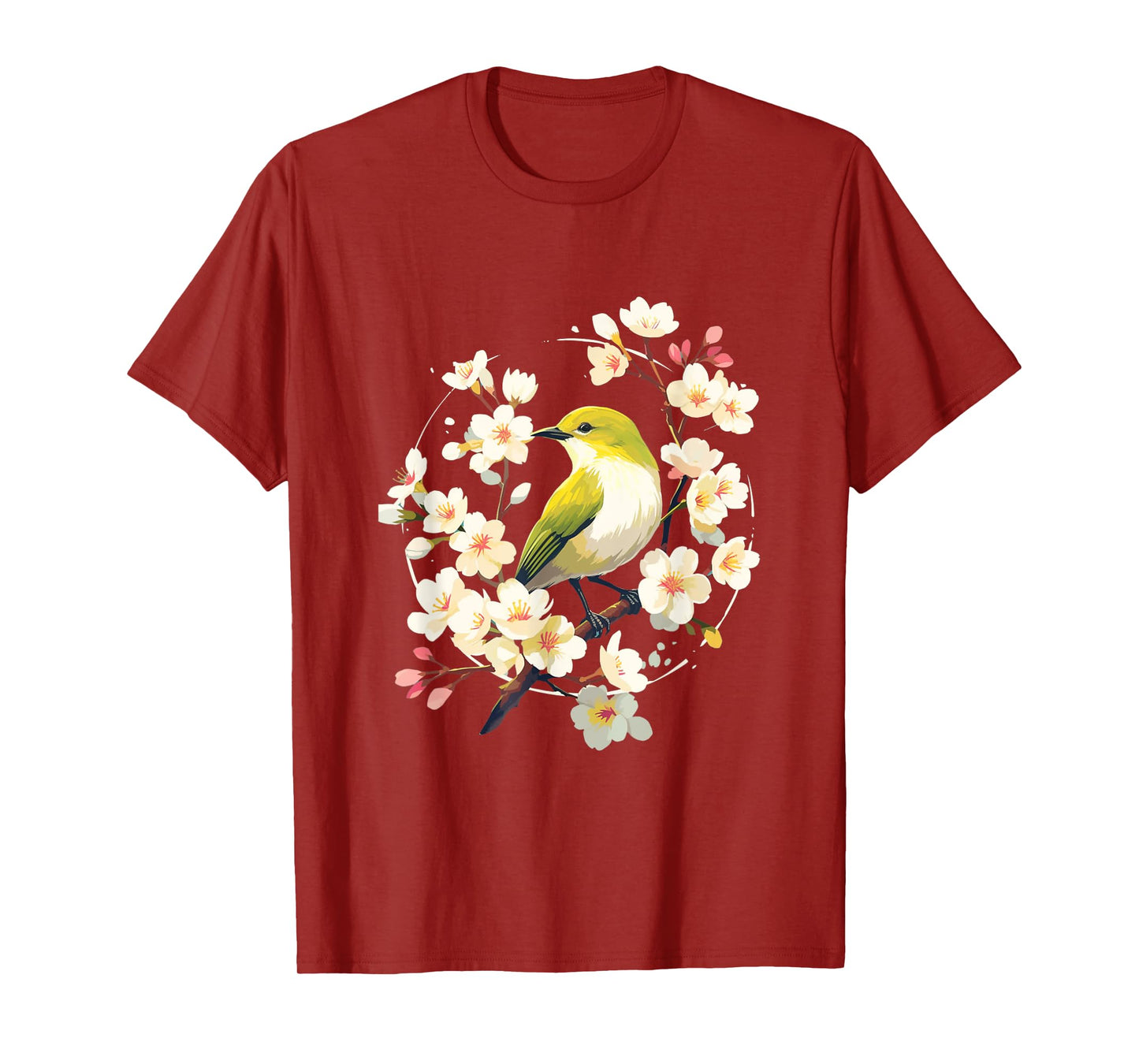 Cherry Blooms & Mejiro Moments: A Spring Affair T-Shirt