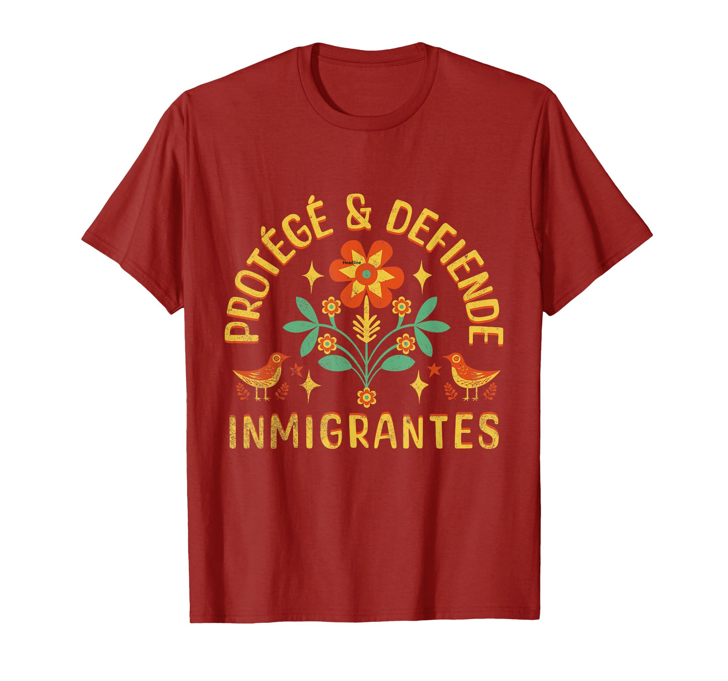 Protect And Defend Immigrants Spanish T-Shirt