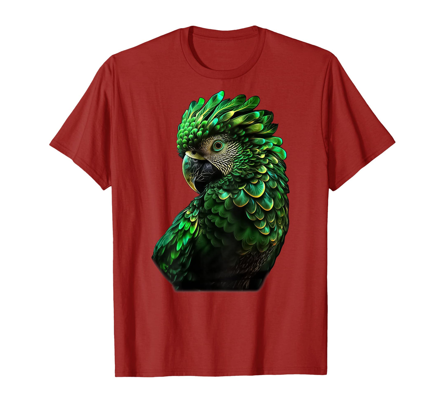 emerald green macaw T-Shirt