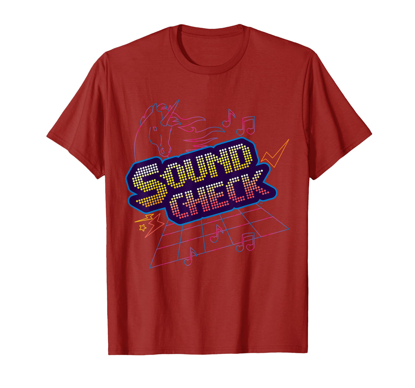 Odd Squad Soundcheck Band Unicorn Dance Floor Shirt T-Shirt