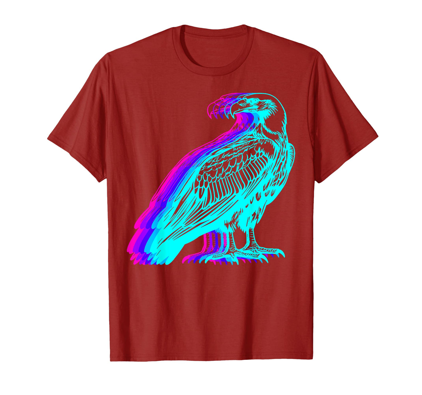Retro Vulture Bird Vaporwave T-Shirt