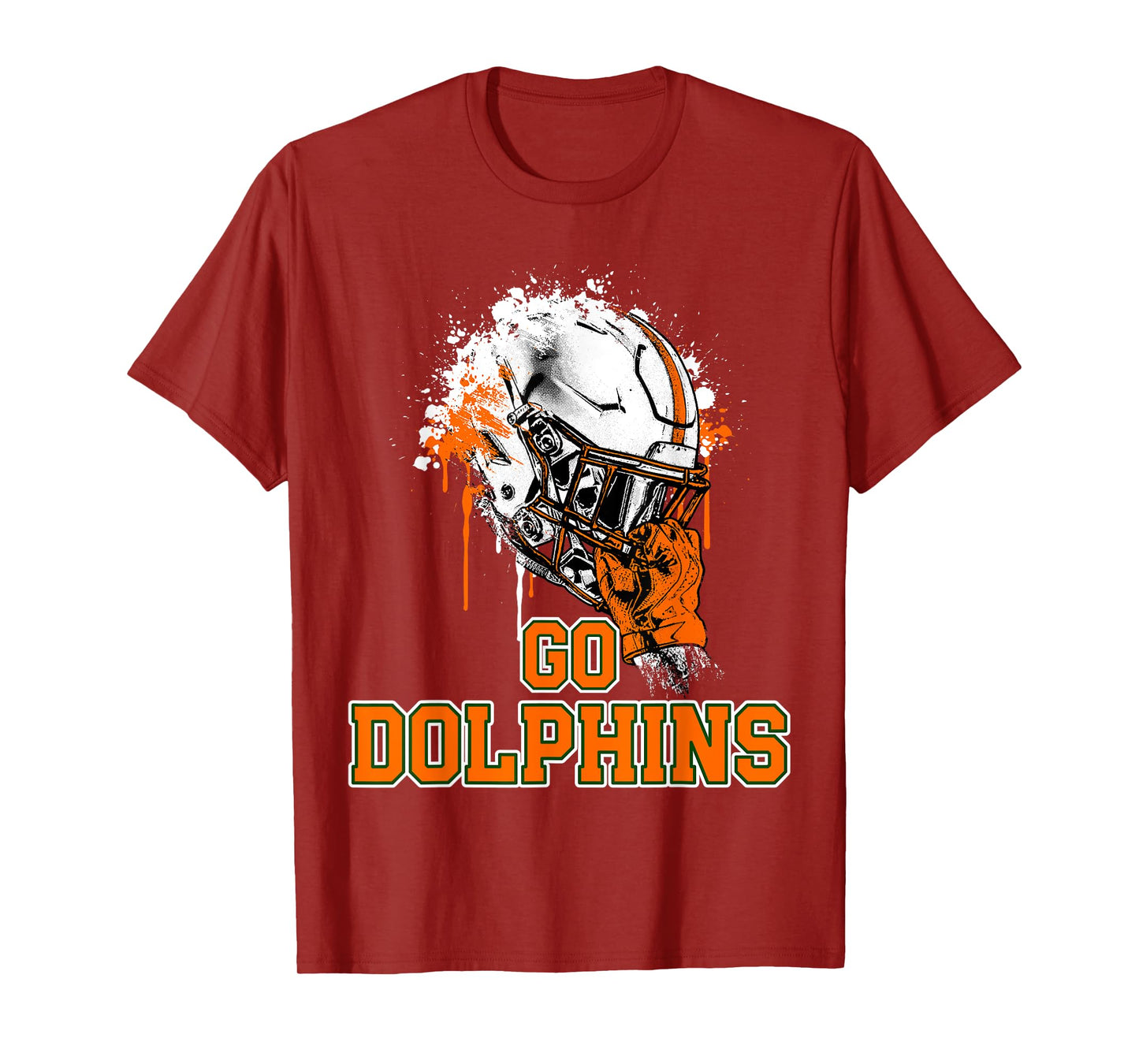 Mosley Dolphins Rising Helmet GO! T-Shirt