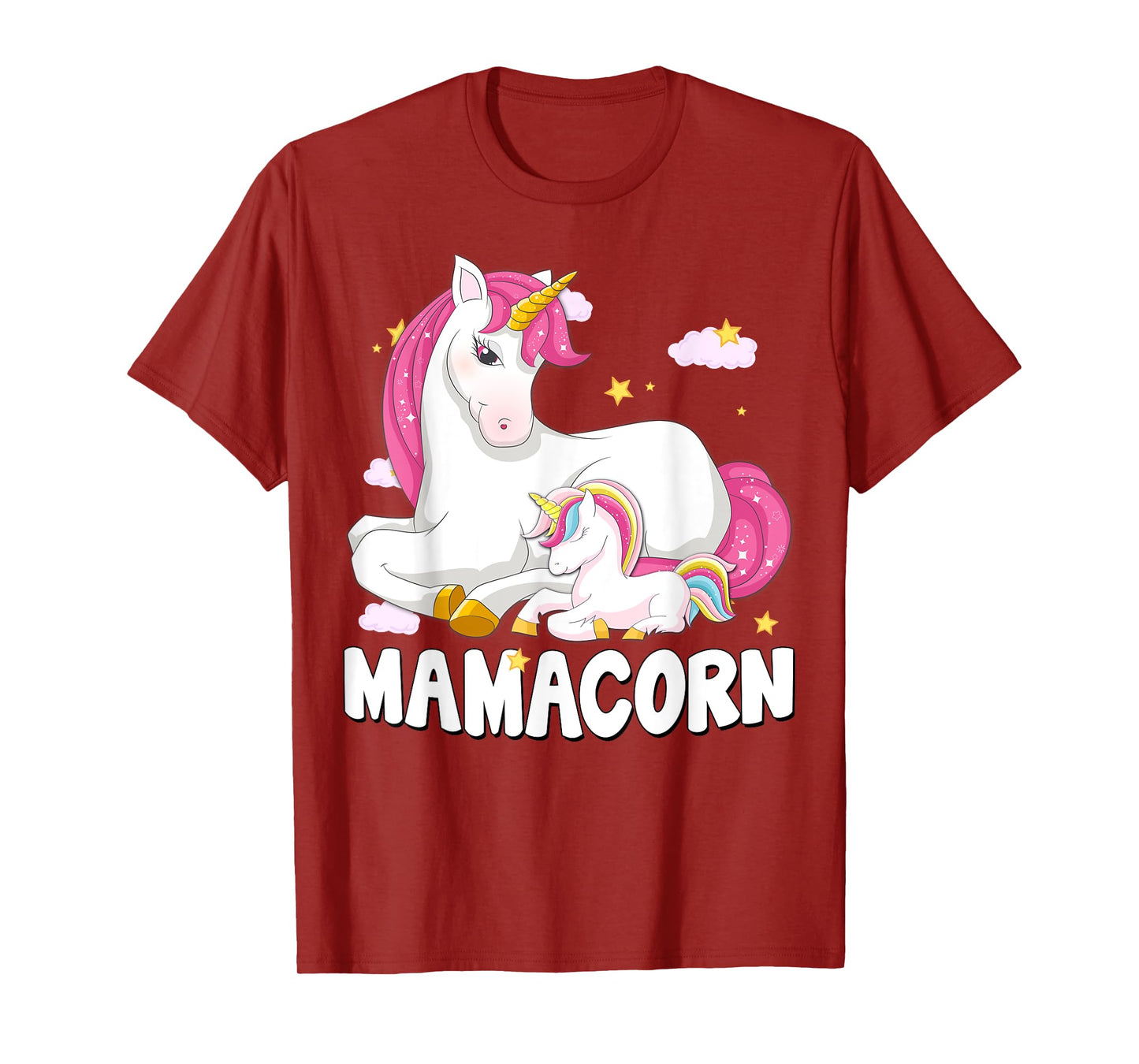 Mamacorn Shirt Unicorn New Mom Baby Mommy Mother Gift T-Shirt