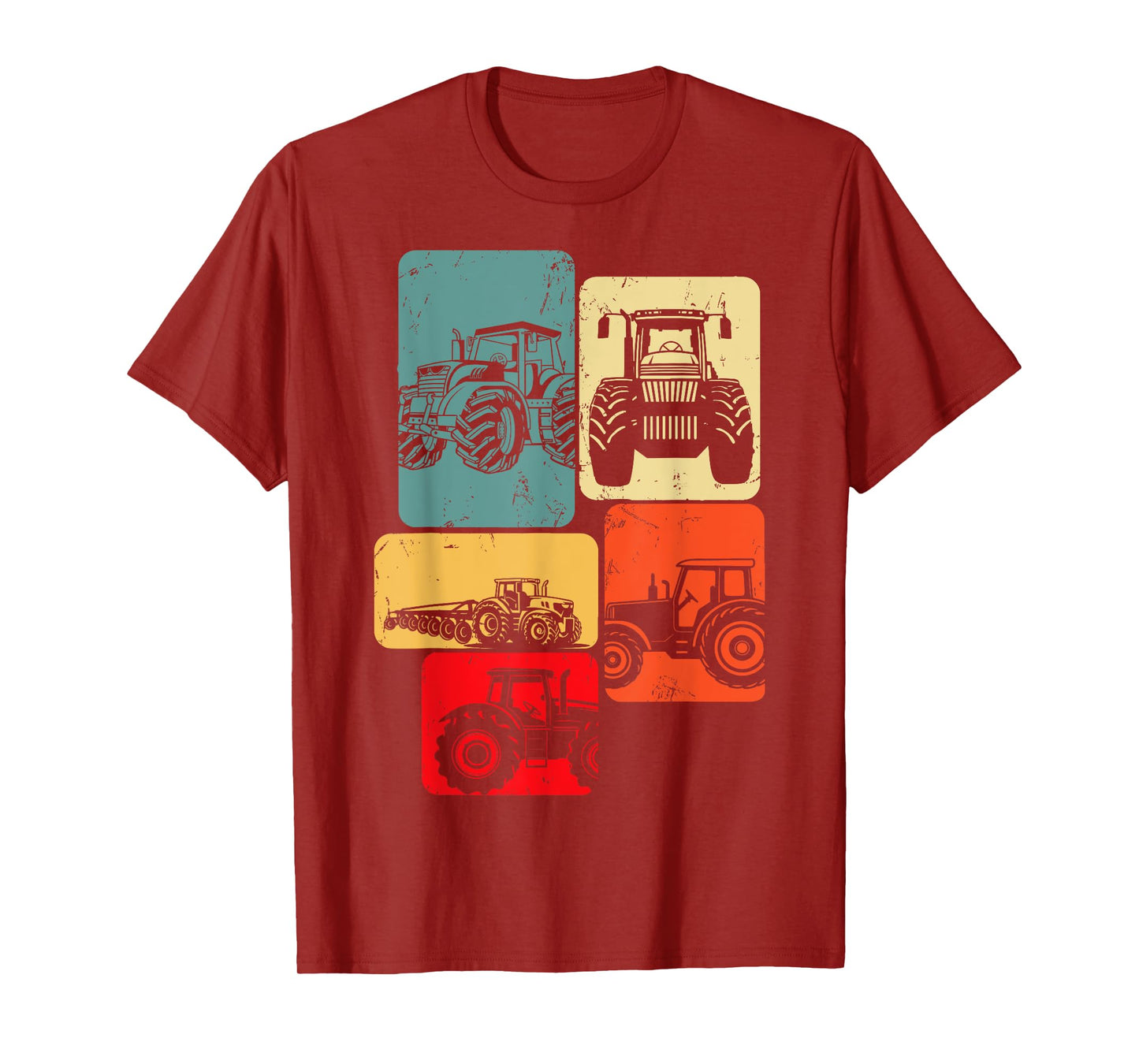 Tractors Farm Kids Boys T-Shirt