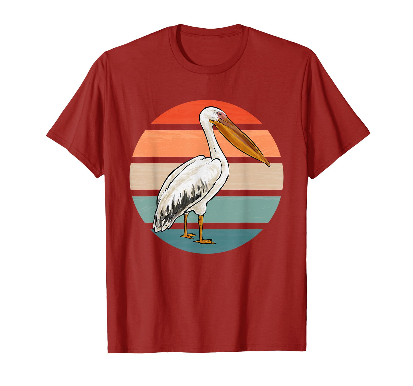 Pelican Bird Retro Vintage Pelican T-Shirt