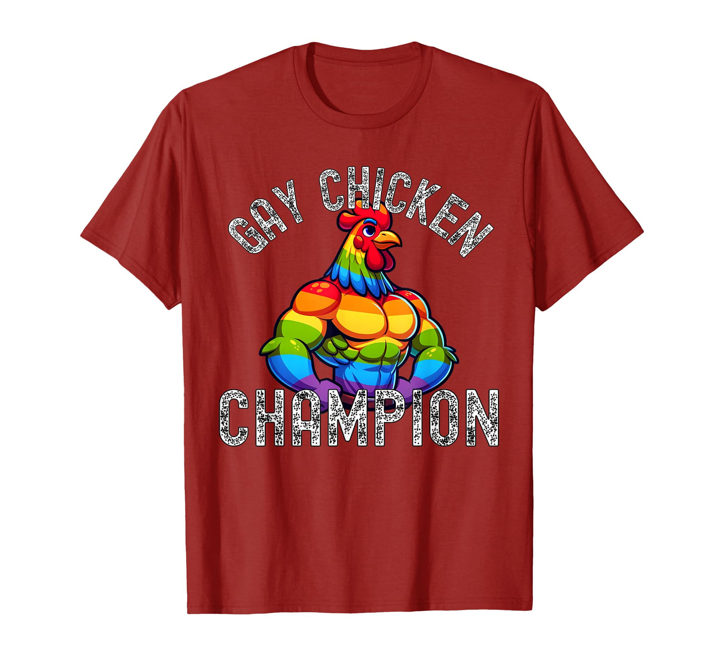 Gay Chicken Champion T-Shirt