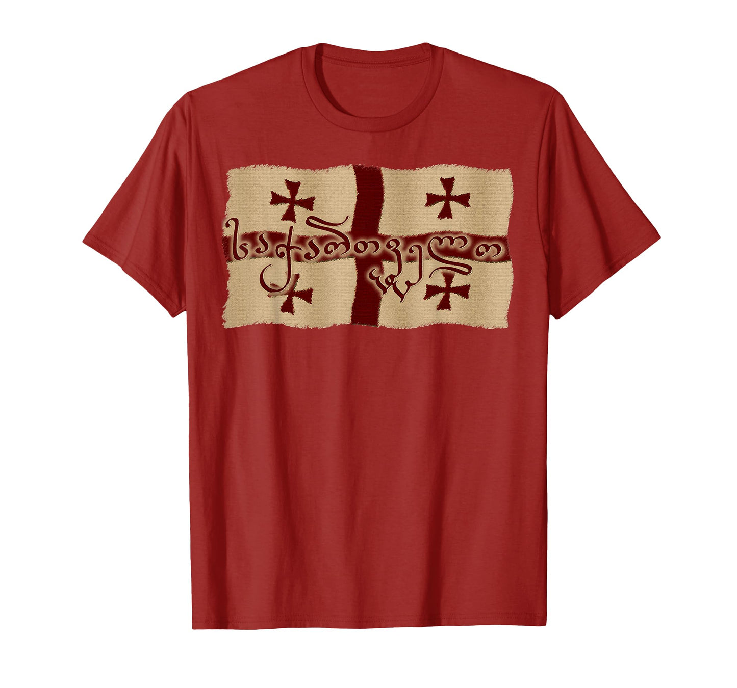 Georgian Flag Gift, Republic of Georgia Flag T-Shirt