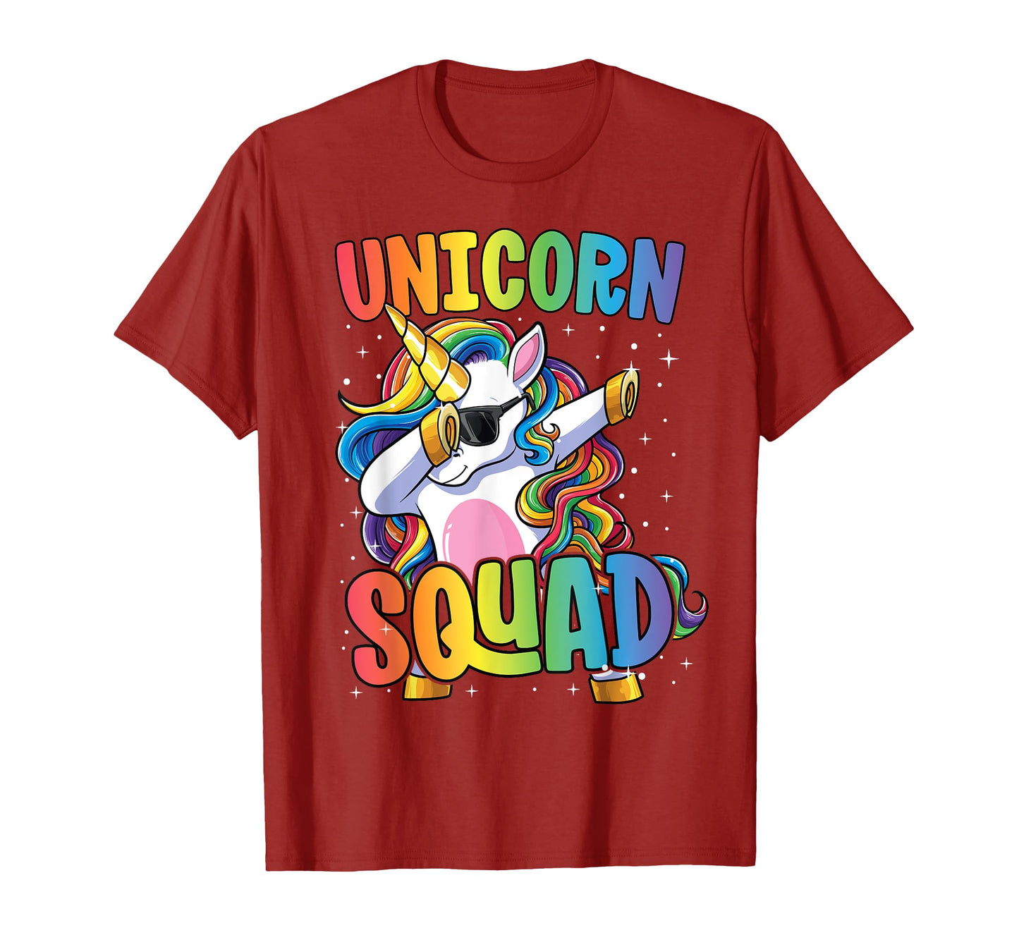 Unicorn Squad Shirt for Women Boys Girls Dabbing Unicorn T-Shirt