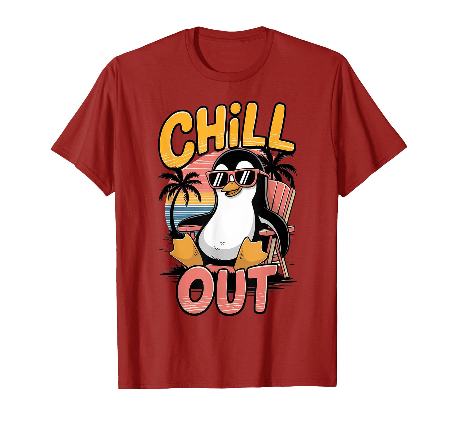 Chill Out Penguin T-Shirt