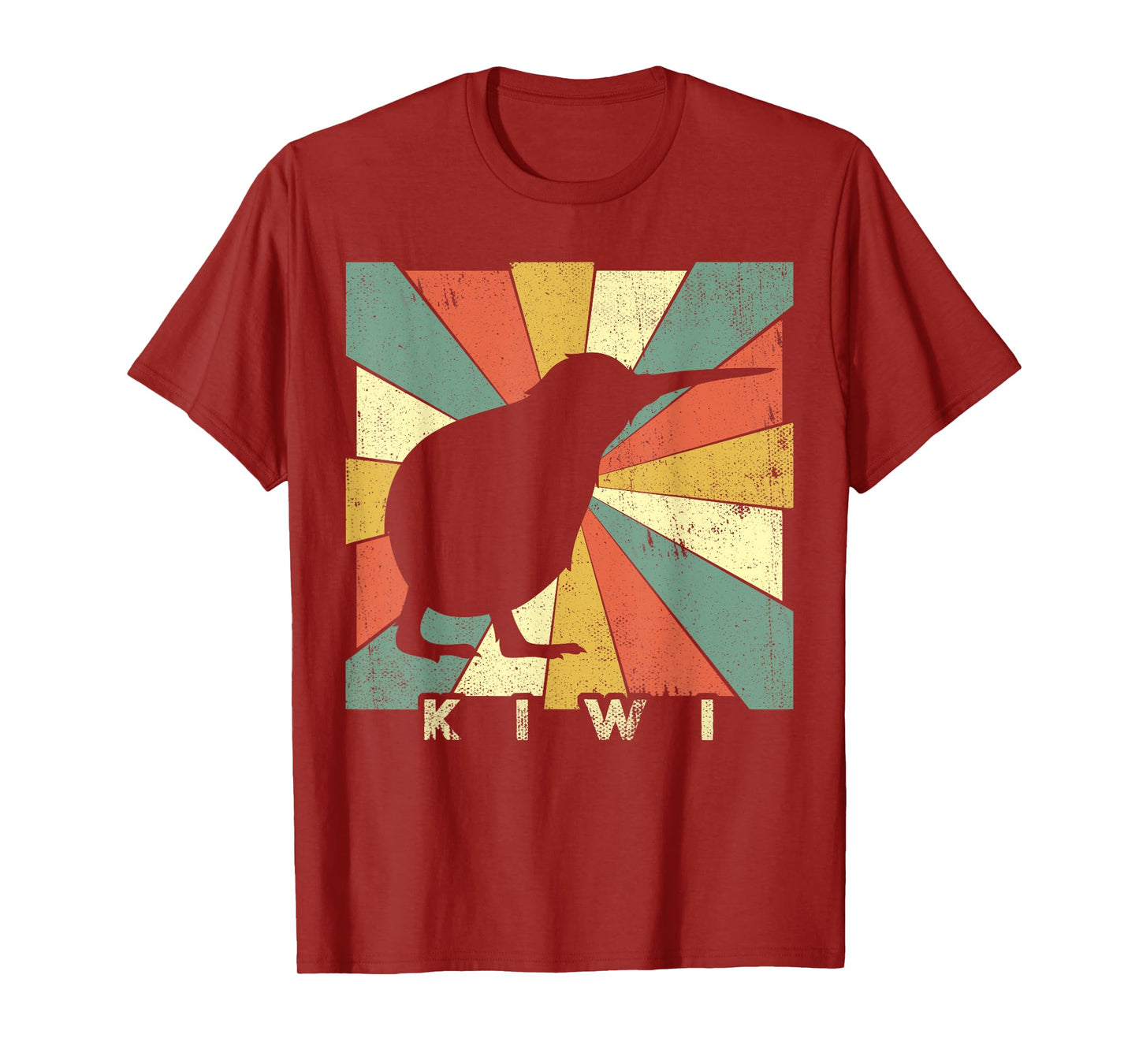 Vintage Kiwi Bird Lover Retro Style Animal T-Shirt