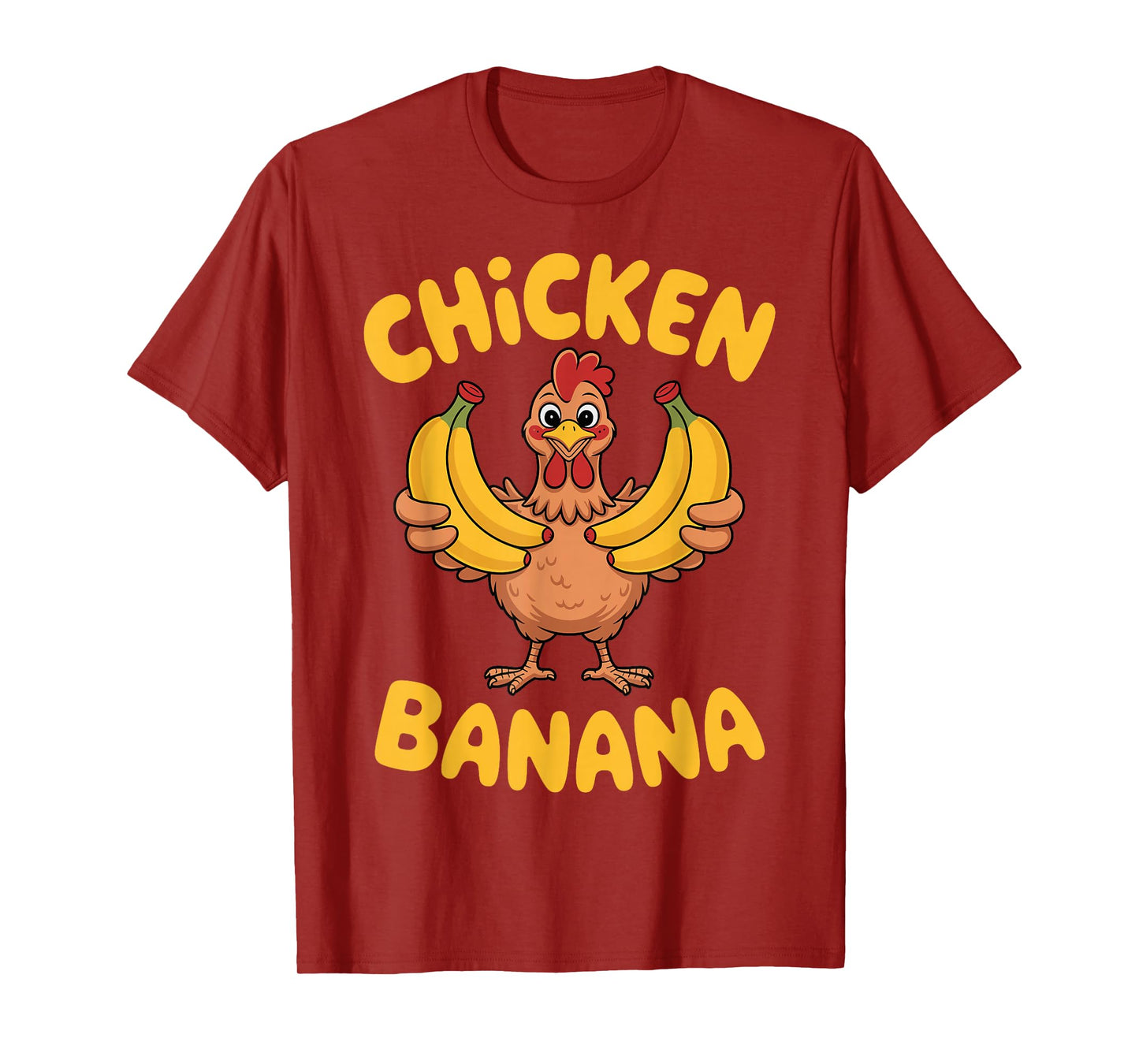 Funny Chicken Banana T-Shirt