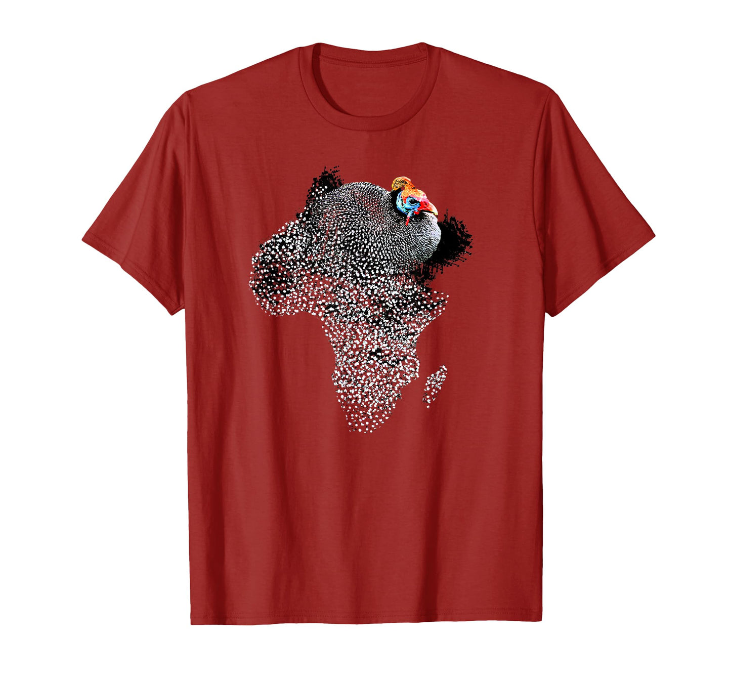 Cute Bird Shirt, Guinea Fowl T Shirt T-Shirt