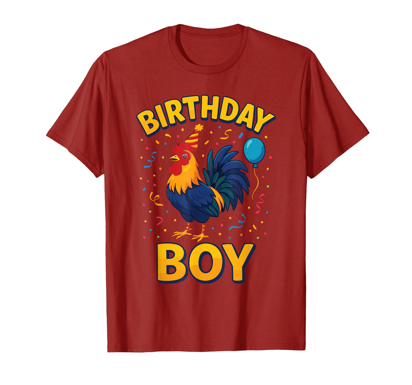 Birthday Boy ROOSTER T-Shirt ROOSTER Shirt for Birthday T-Shirt