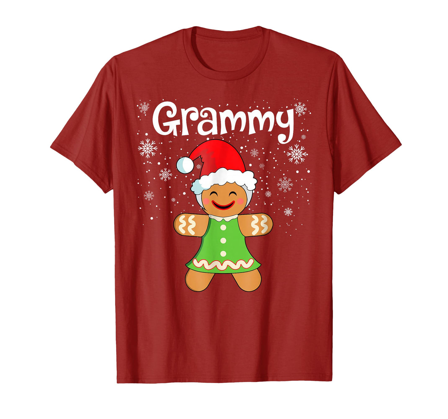 Grammy Gingerbread Family Matching Christmas Women T-Shirt