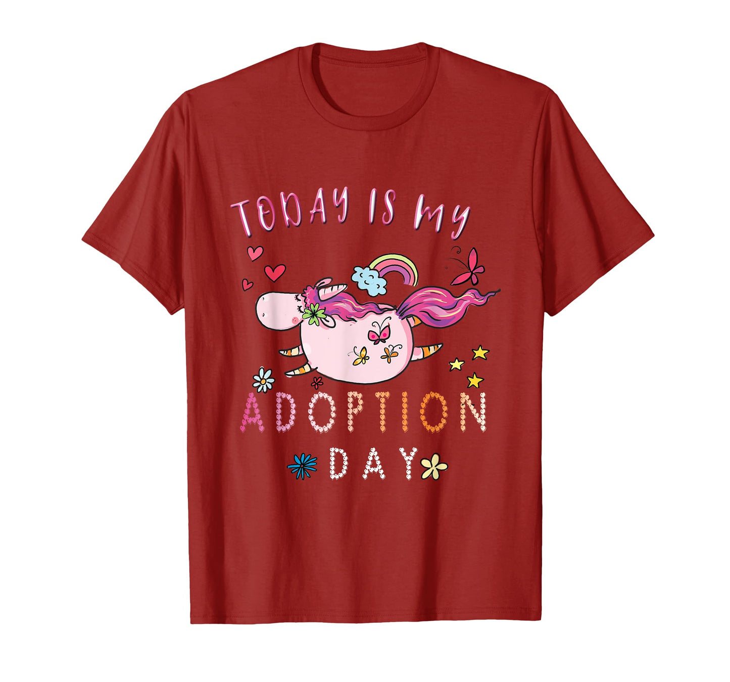 Today Is My Adoption Day Adoption Gift for Kids. T-Shirt