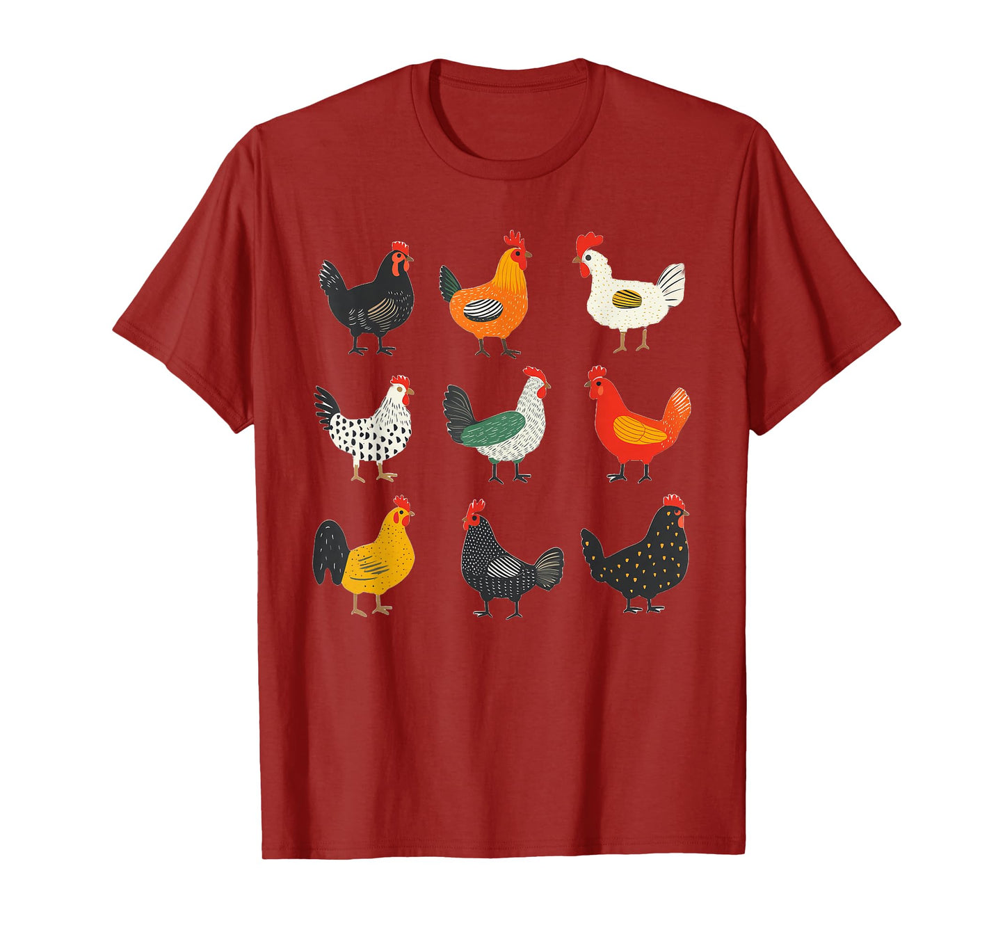 Cute Chickens Chicken Lover T-Shirt
