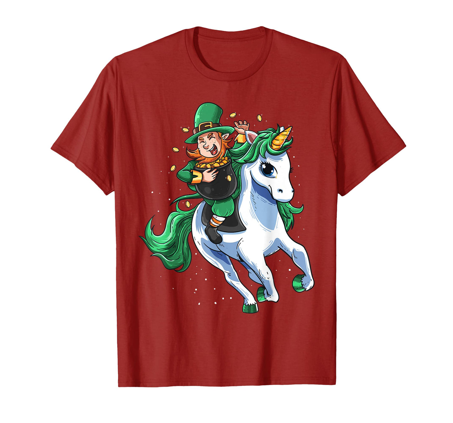 Lepricorn Leprechaun Unicorn Boy Girl St Patrick's Day T-Shirt