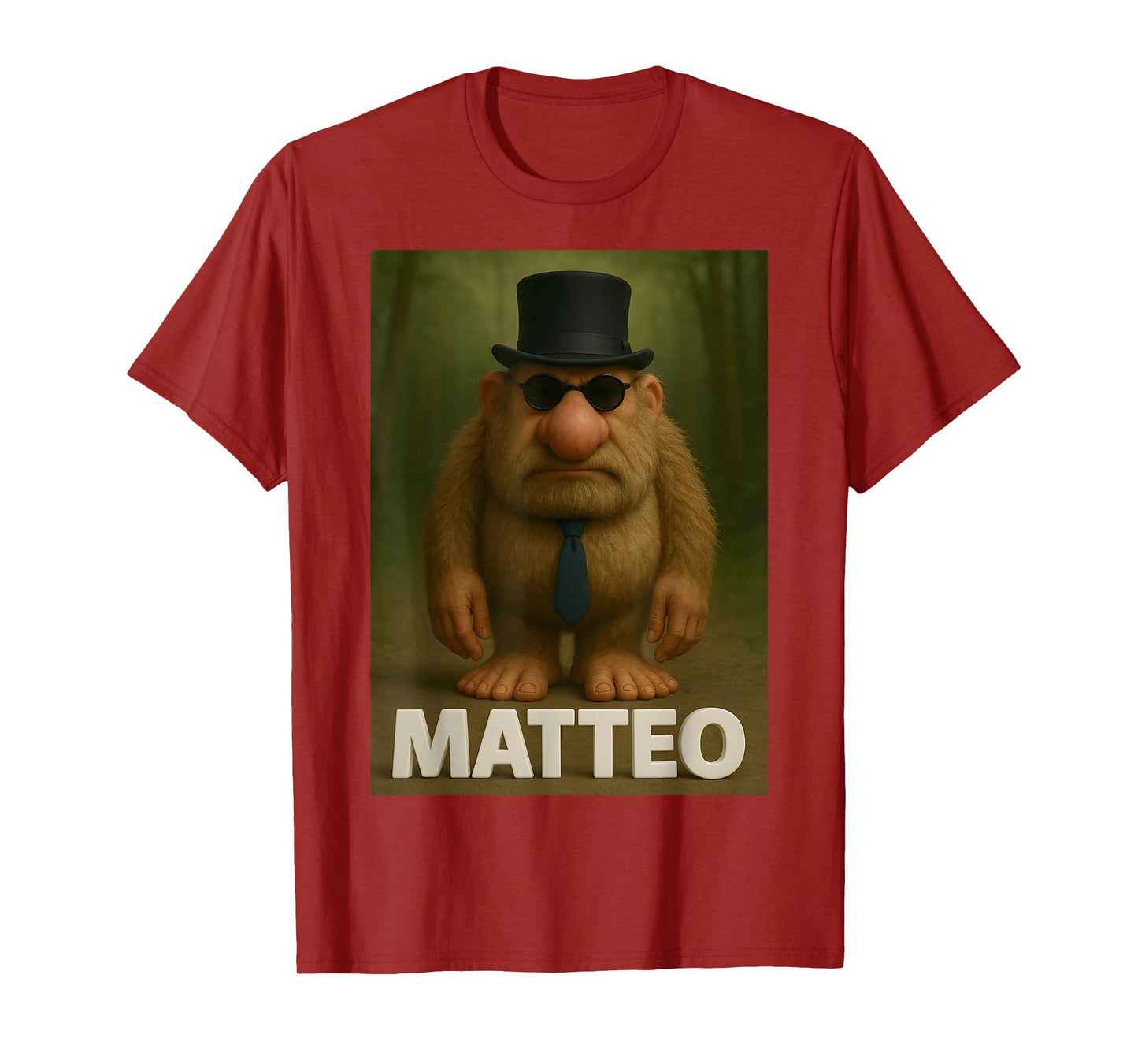 Matteo Brainrot Mateo Italian Brainrot Meme Mateooo Matteooo T-Shirt
