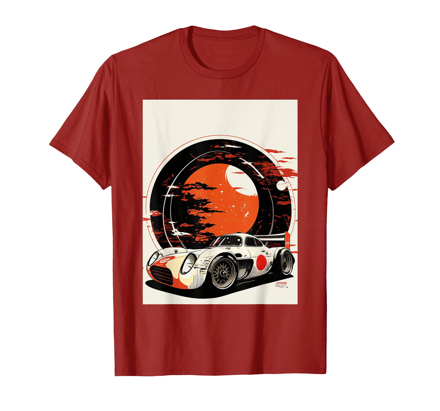 Unique Racing Motorsports Vintage Japanese Classic Car T-Shirt