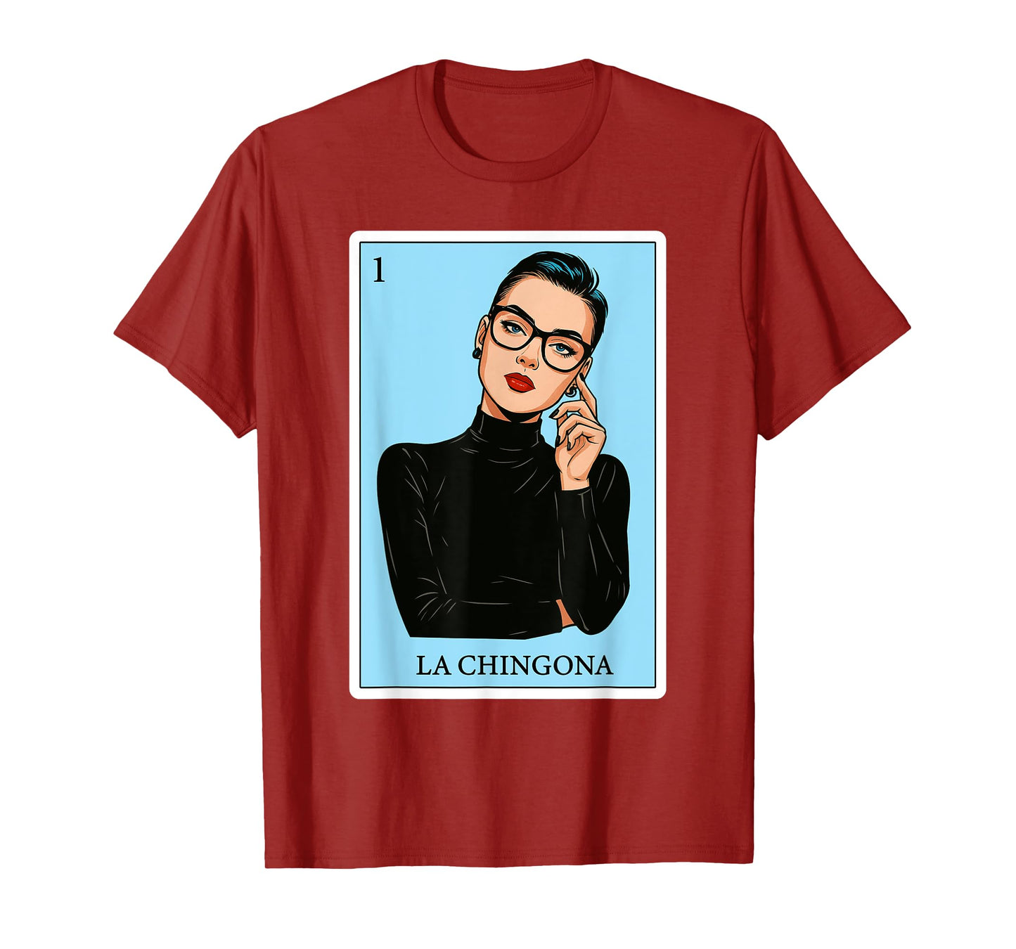 La Chingona Funny Spanish-Mexican Bingo Gifts for Women T-Shirt