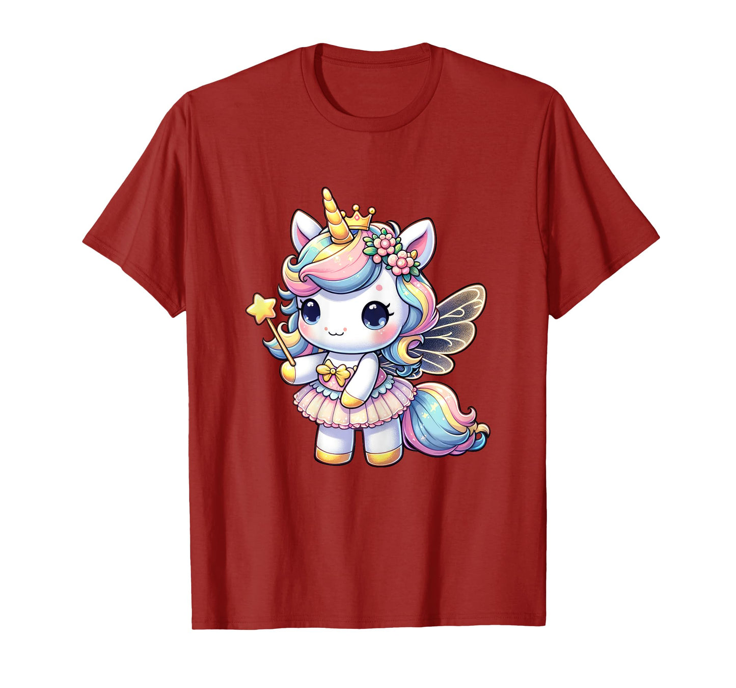 Unicorn Fairy Birthday Unicorn Party Girls Outfit T-Shirt