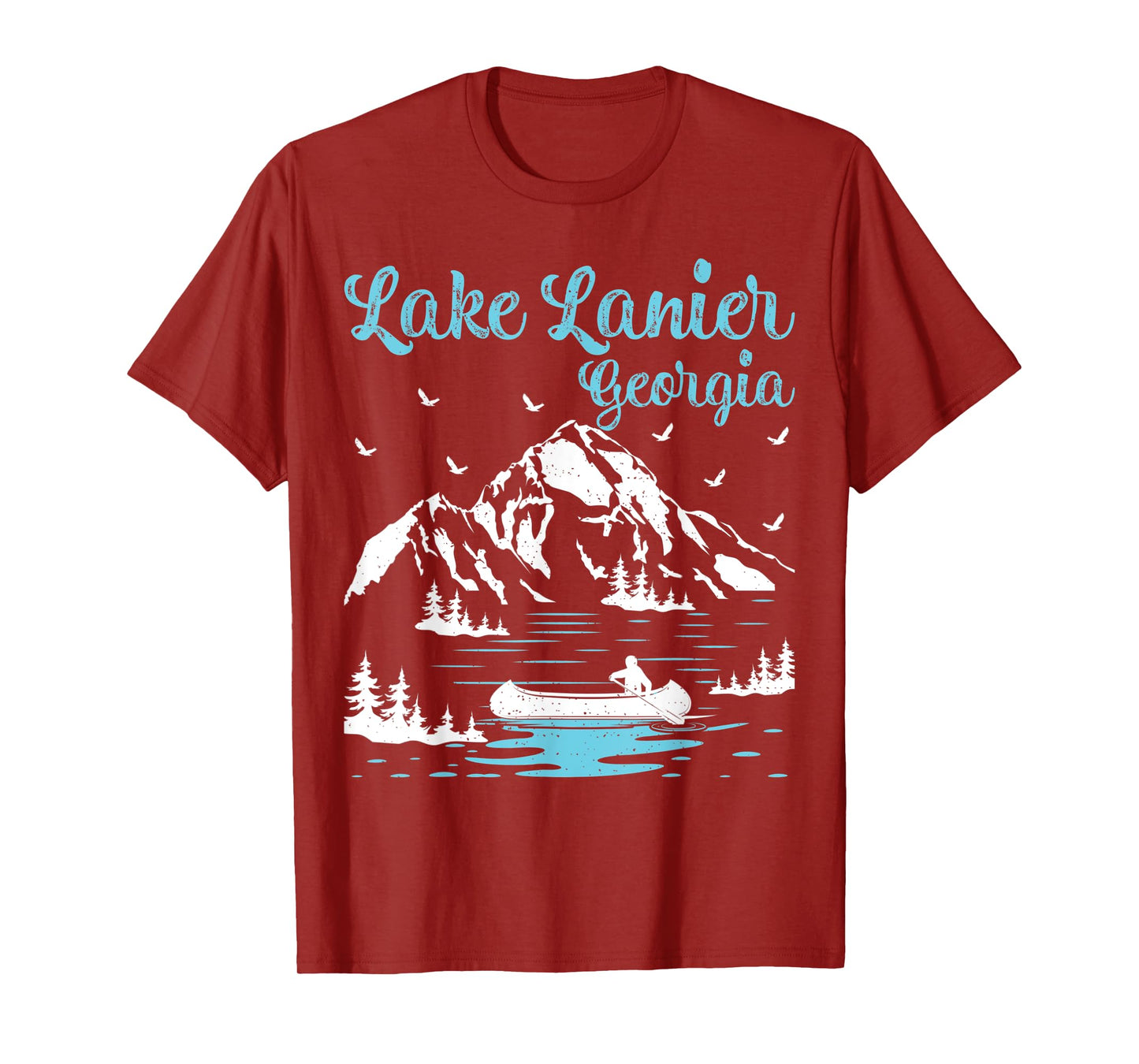 Summer Vacation Retro Georgia Lake Lanier T-Shirt for Men Women Kids