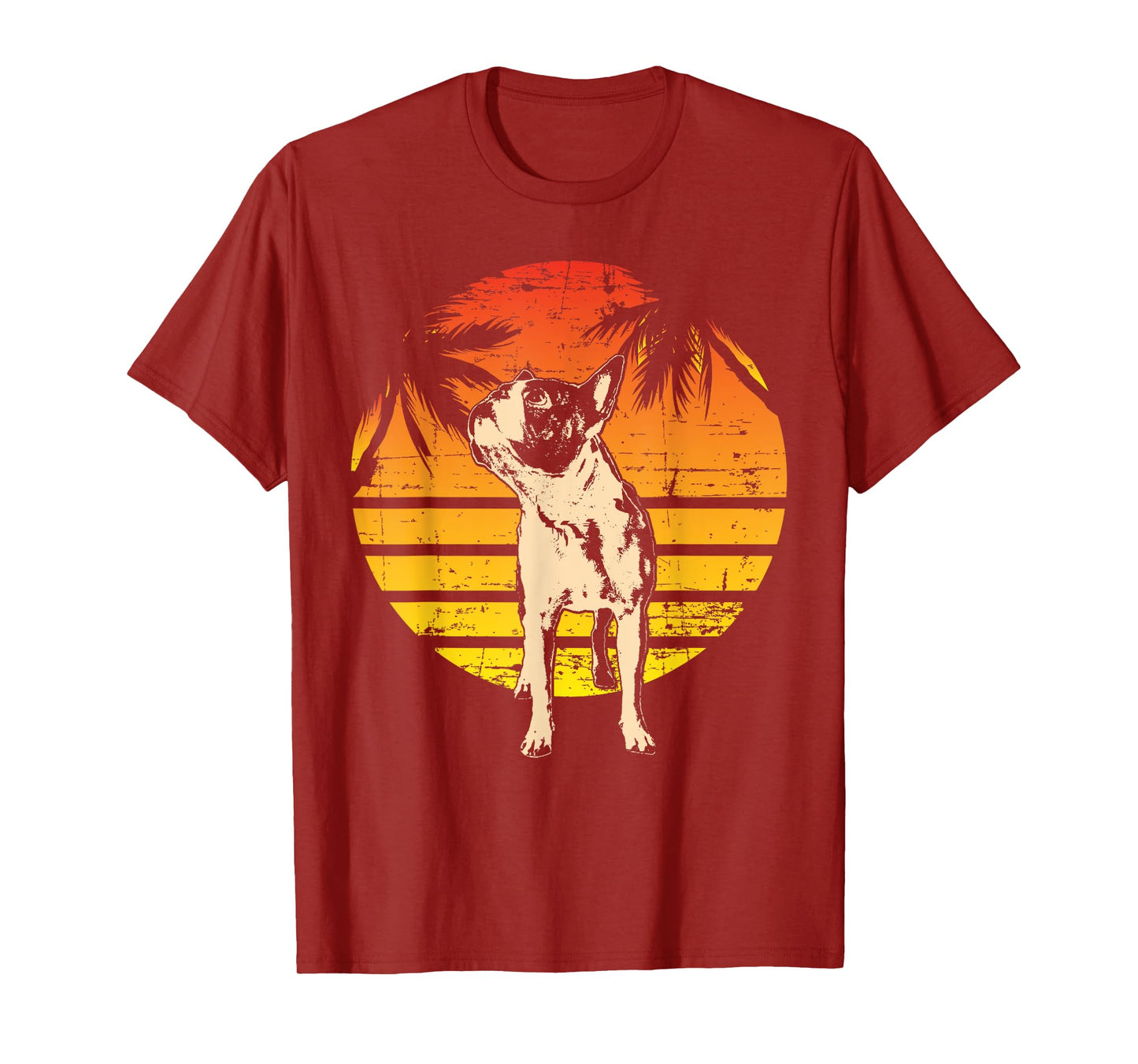 Boston Terrier Boston-Bulldog T-Shirt for Men Women Kids
