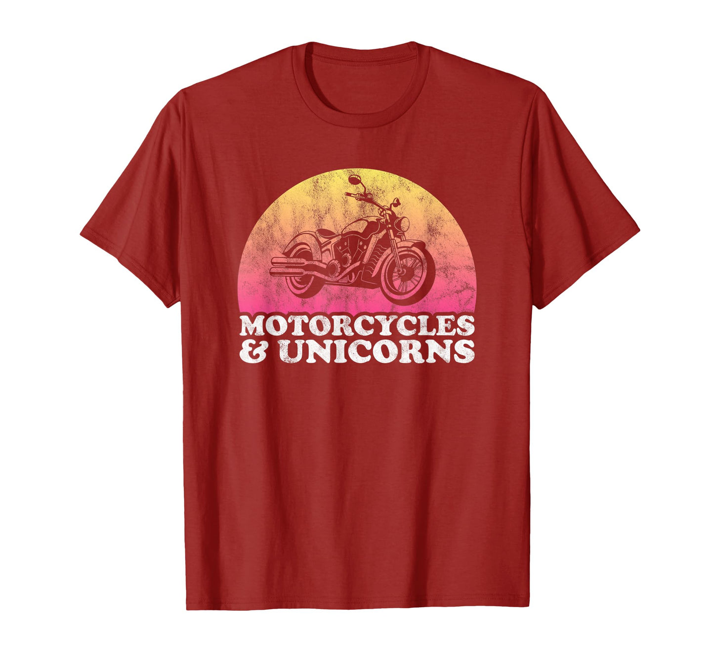 Motorcycle and Unicorn Motorcycles and Unicorns T-Shirt