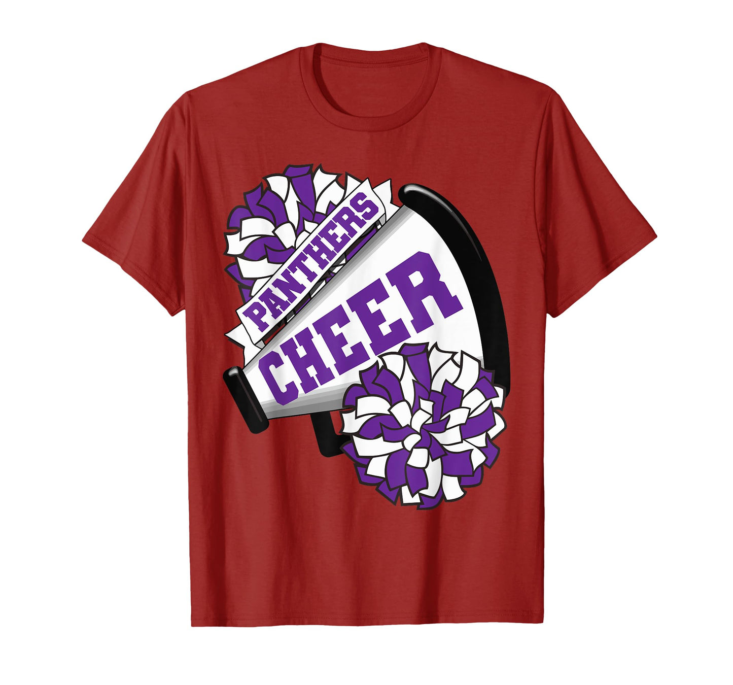 Panthers Cheer Back To School Cheerleading Spirit P T-Shirt
