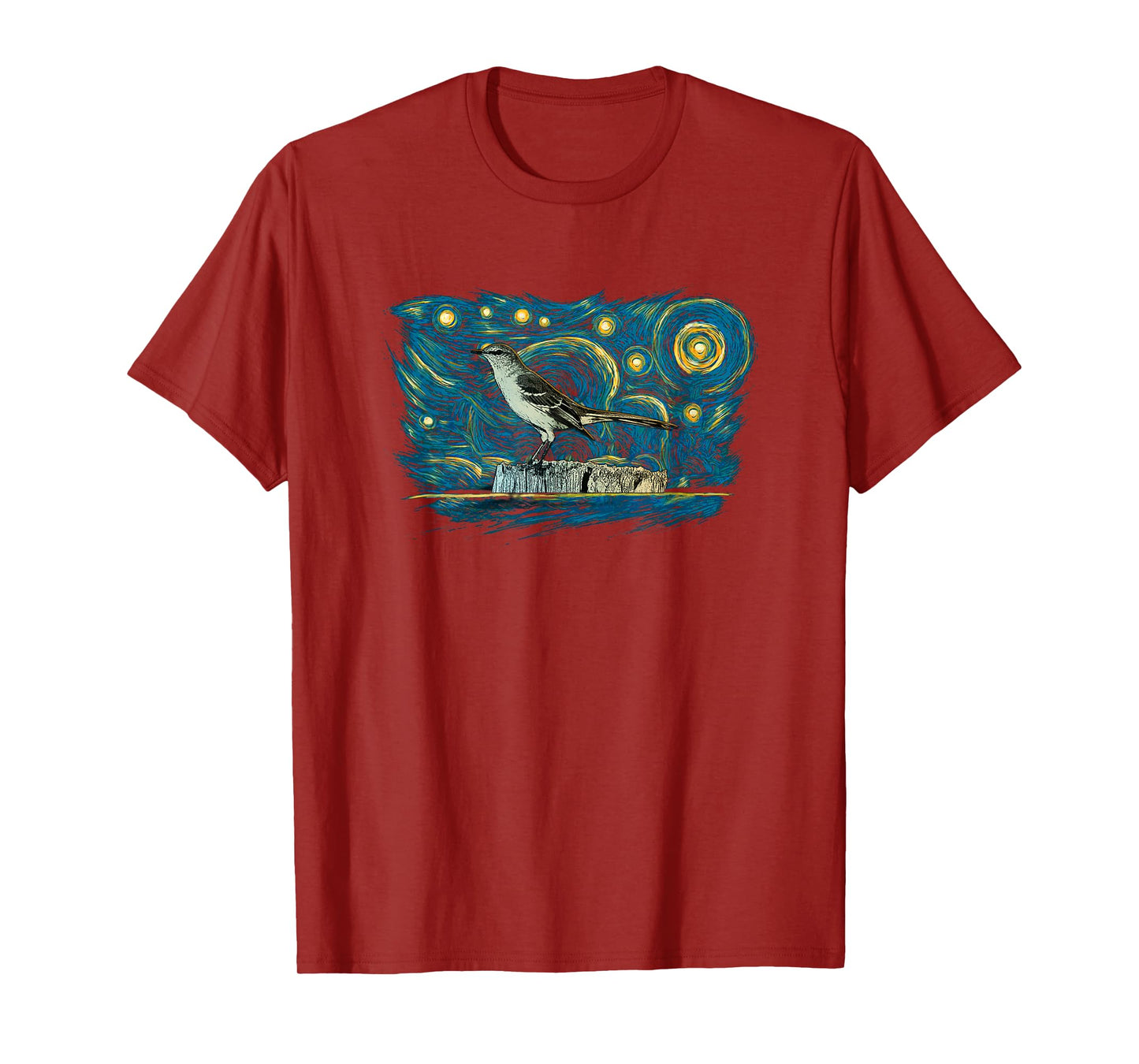 Retro Vintage Style Mockingbird T-Shirt