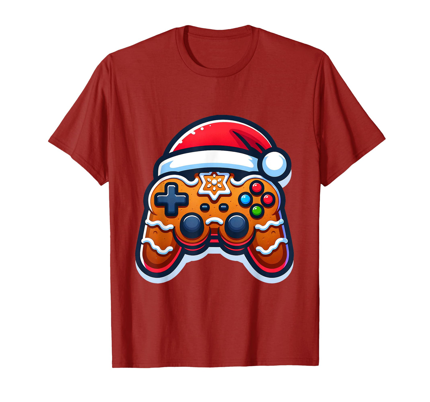Christmas Gamer Boys Video Games Santa Controller Xmas Funny T-Shirt