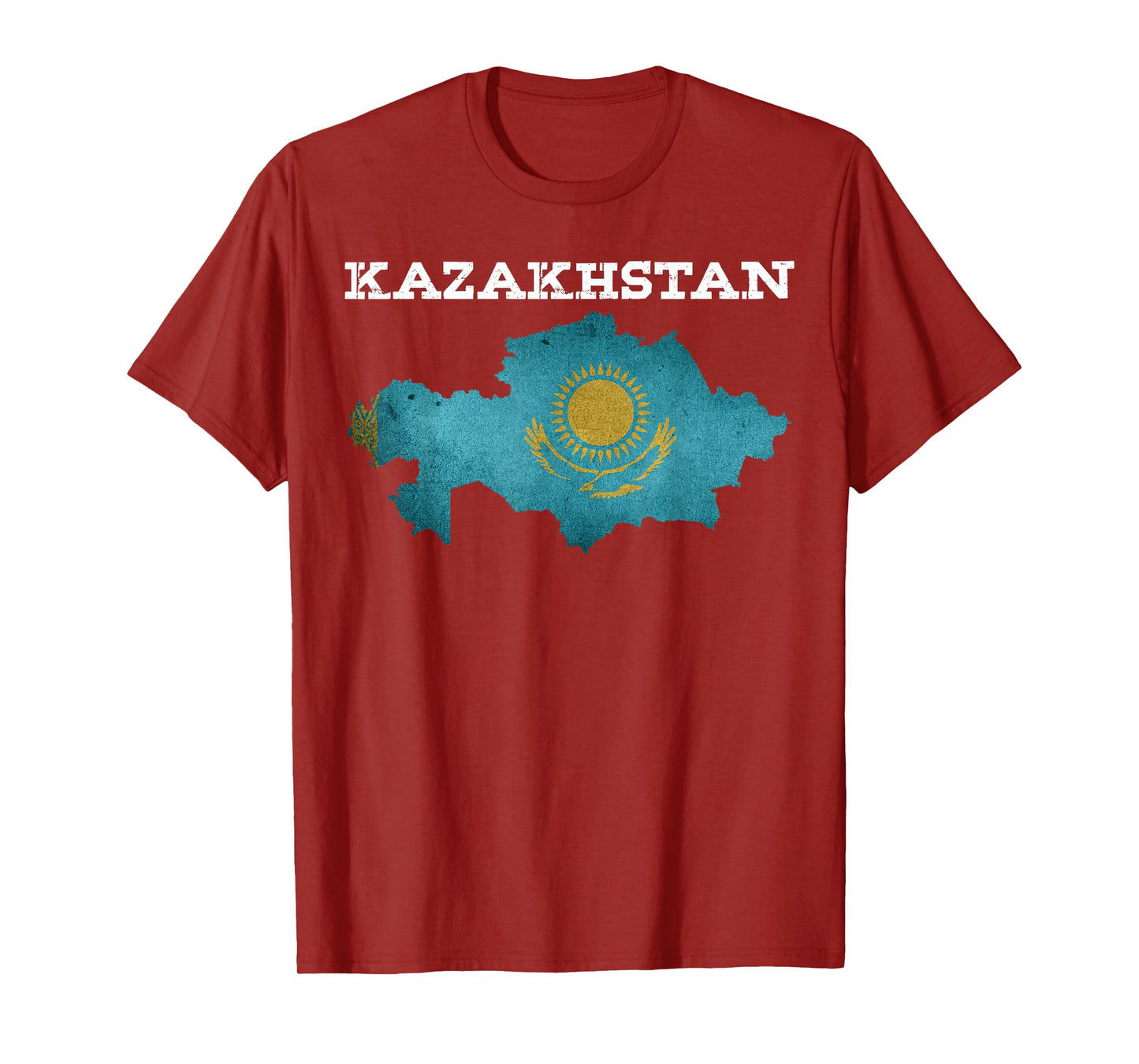 Kazakhstan T-Shirt Patriotic Heritage Eagle Kazakh Flag Gift Women Kids Men T-Shirt
