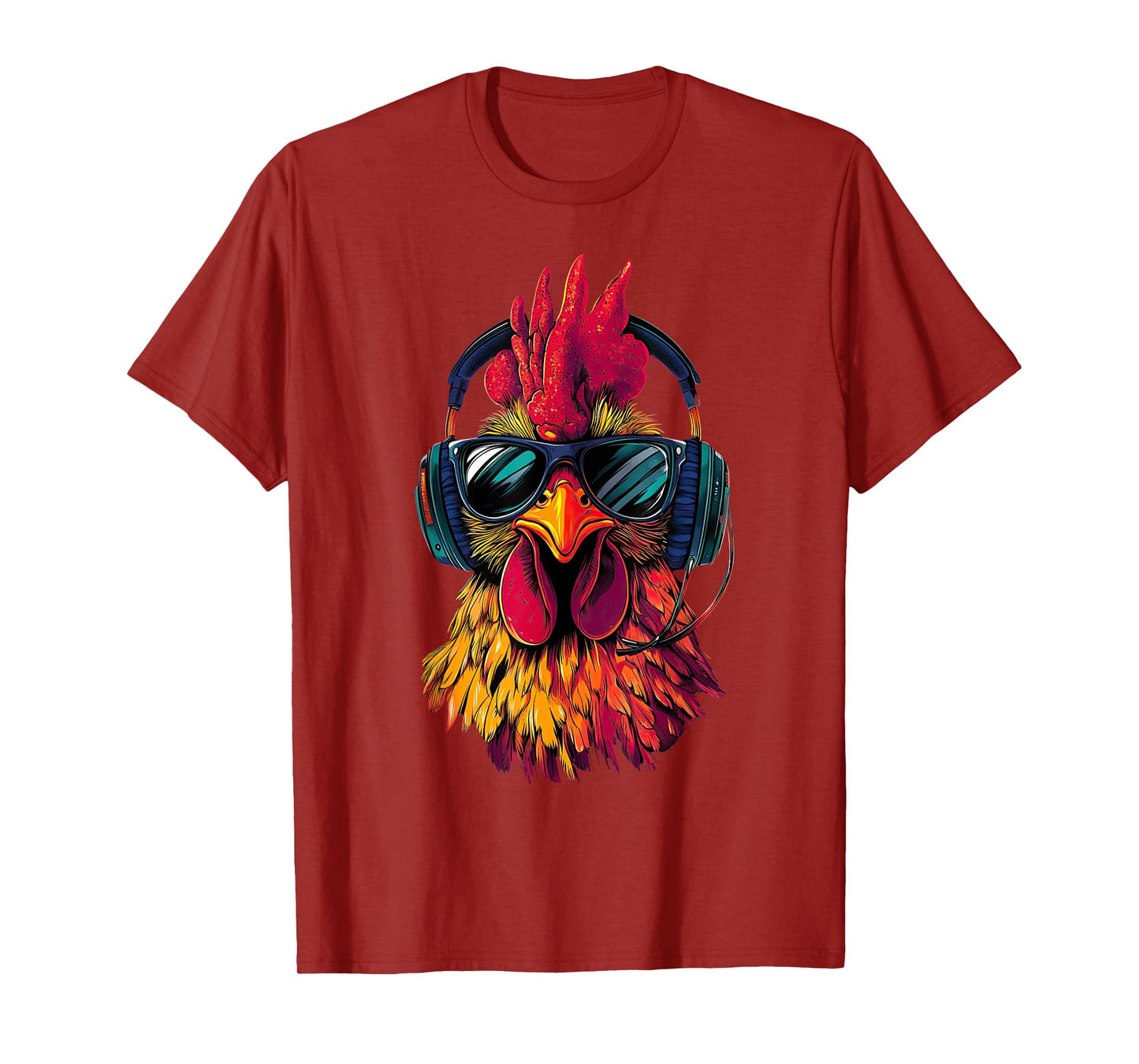 Funny Chicken cool Graffiti Urban art street T-Shirt